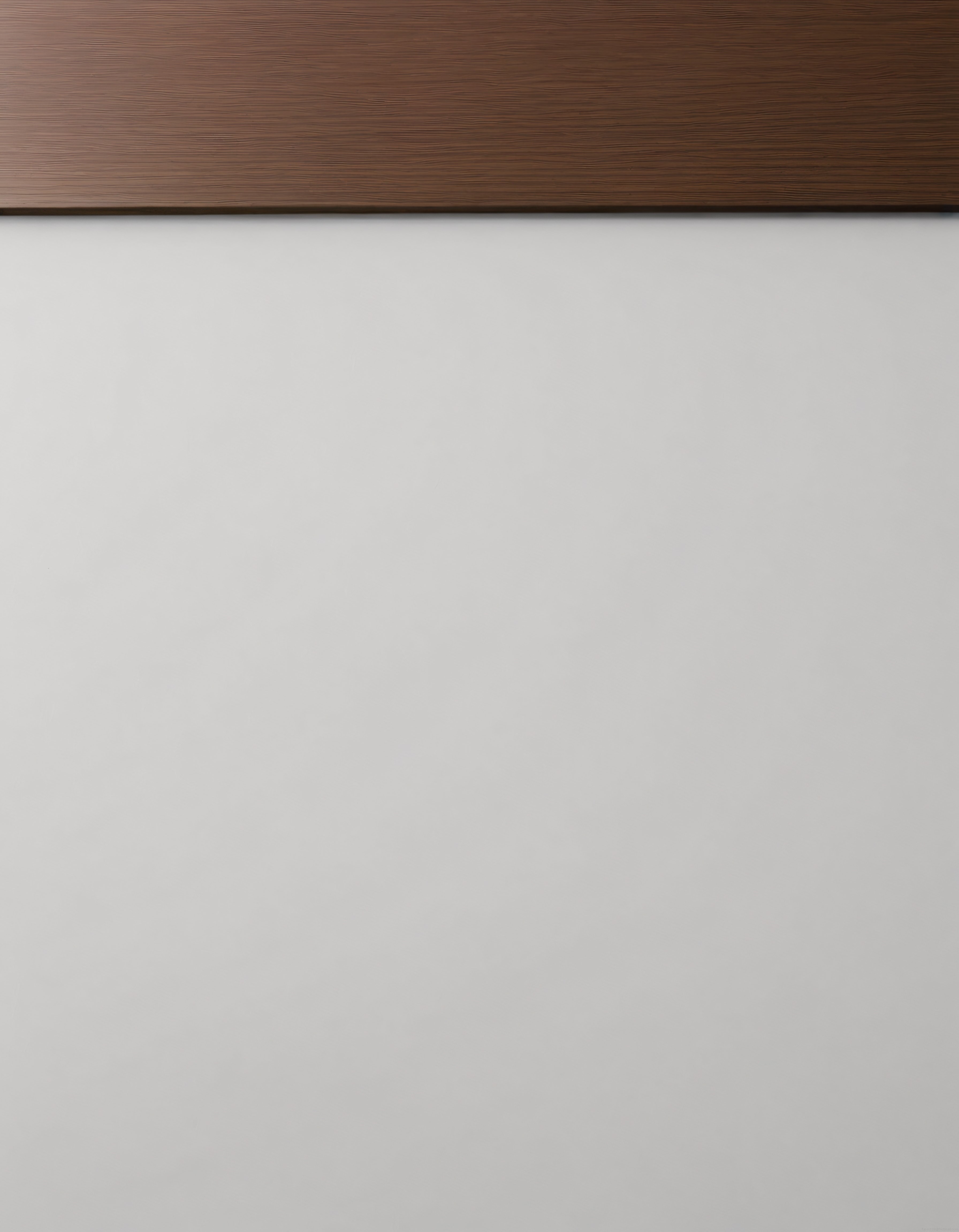Koyu Ahşap Panel ve Düz Gri Duvar ile Sade Modern İç Mekan Arka Planı