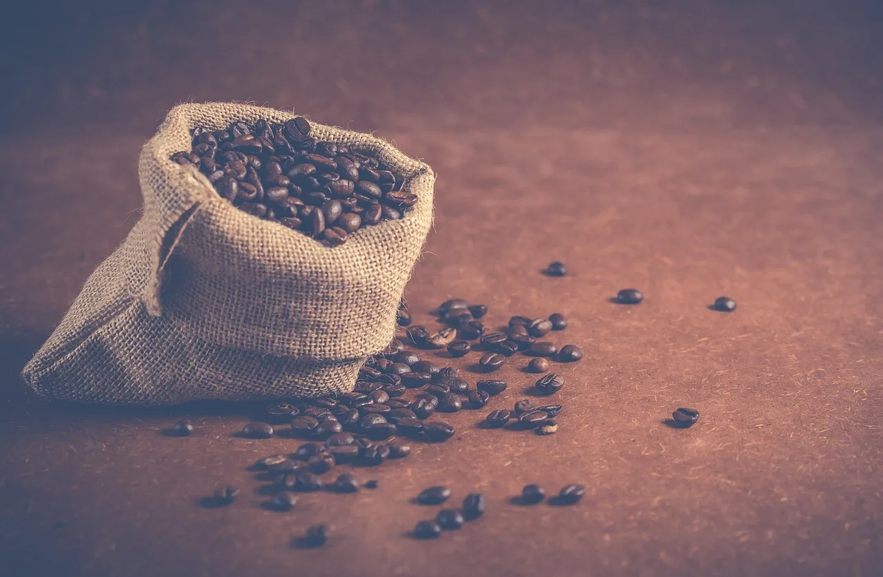 Koyu renkli kahve çekirdeği yakından - aromalı fotoğraf