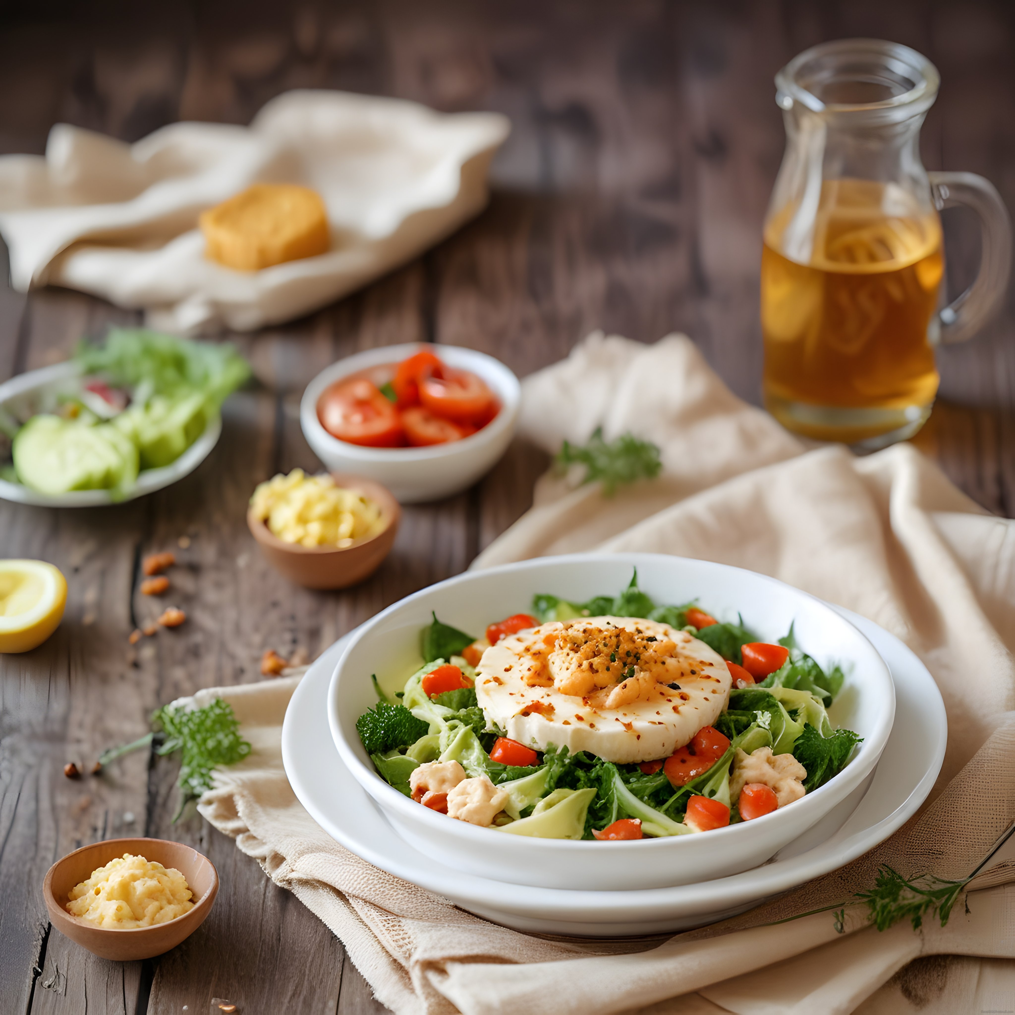 Közlenmiş Hellimli Avokado Salatası: Besleyici ve Lezzetli Tarif