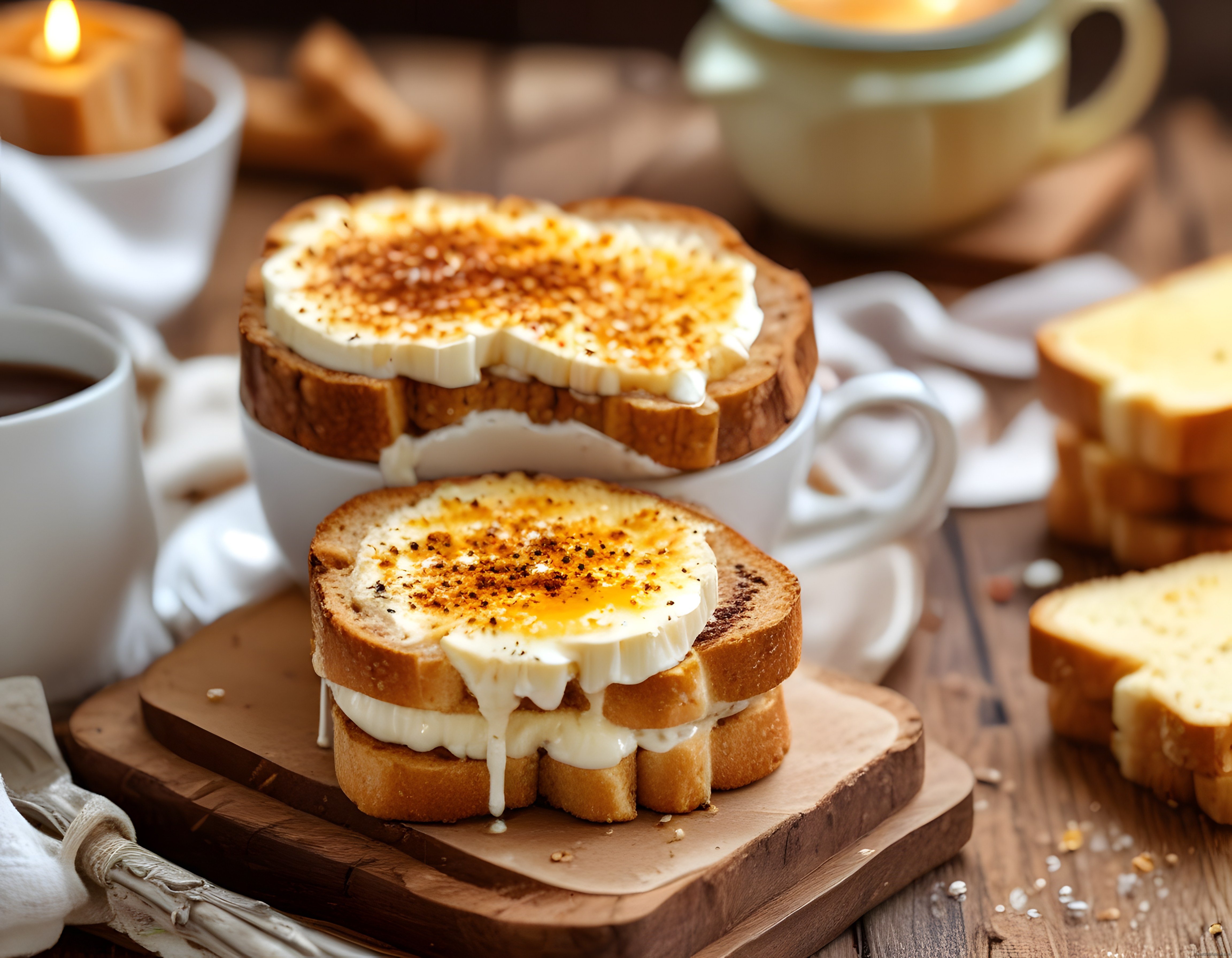 Krem Brulee Tost Tarifi: Kahvaltıda Karamelize Şekerli Ekmek Keyfi