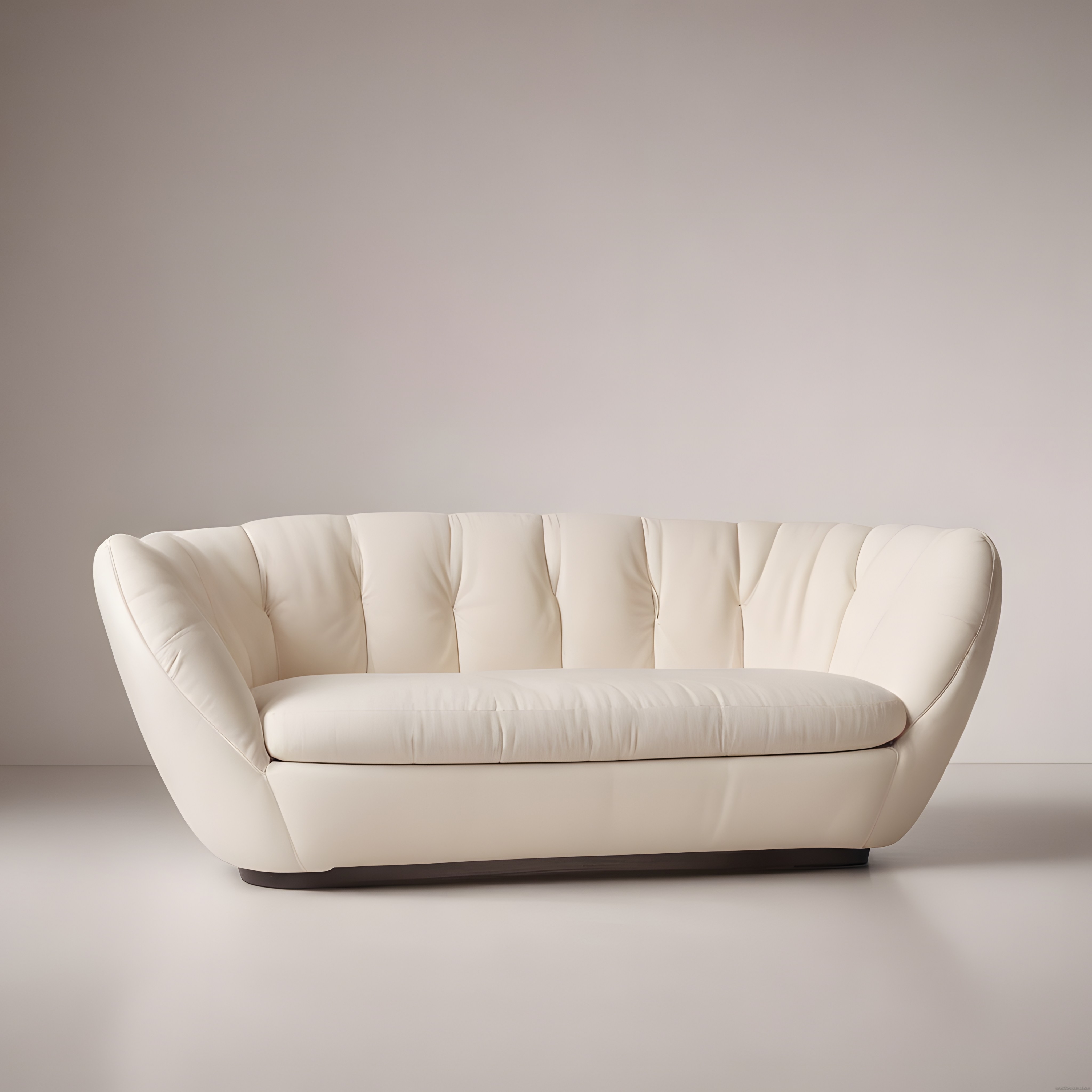 Krem Rengi Modern Düğmeli Kanepe: Minimalist Dekorasyon İçin Şık Seçenek