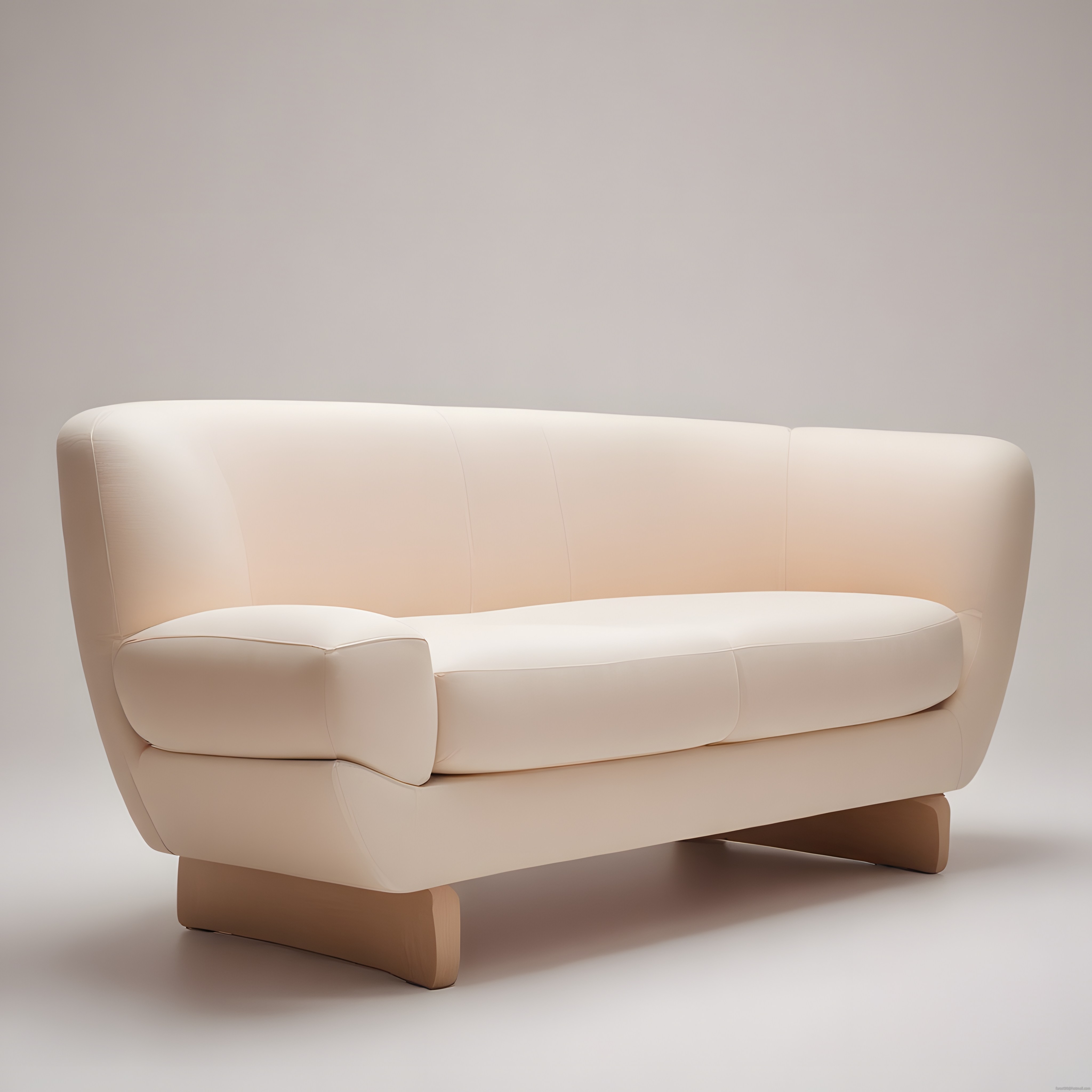 Krem Rengi Modern İkili Koltuk ve Ahşap Ayaklı Minimalist Kanepe Tasarımı Krem Rengi Modern İkili Koltuk ve Ahşap Ayaklı Minimalist Kanepe Tasarımı