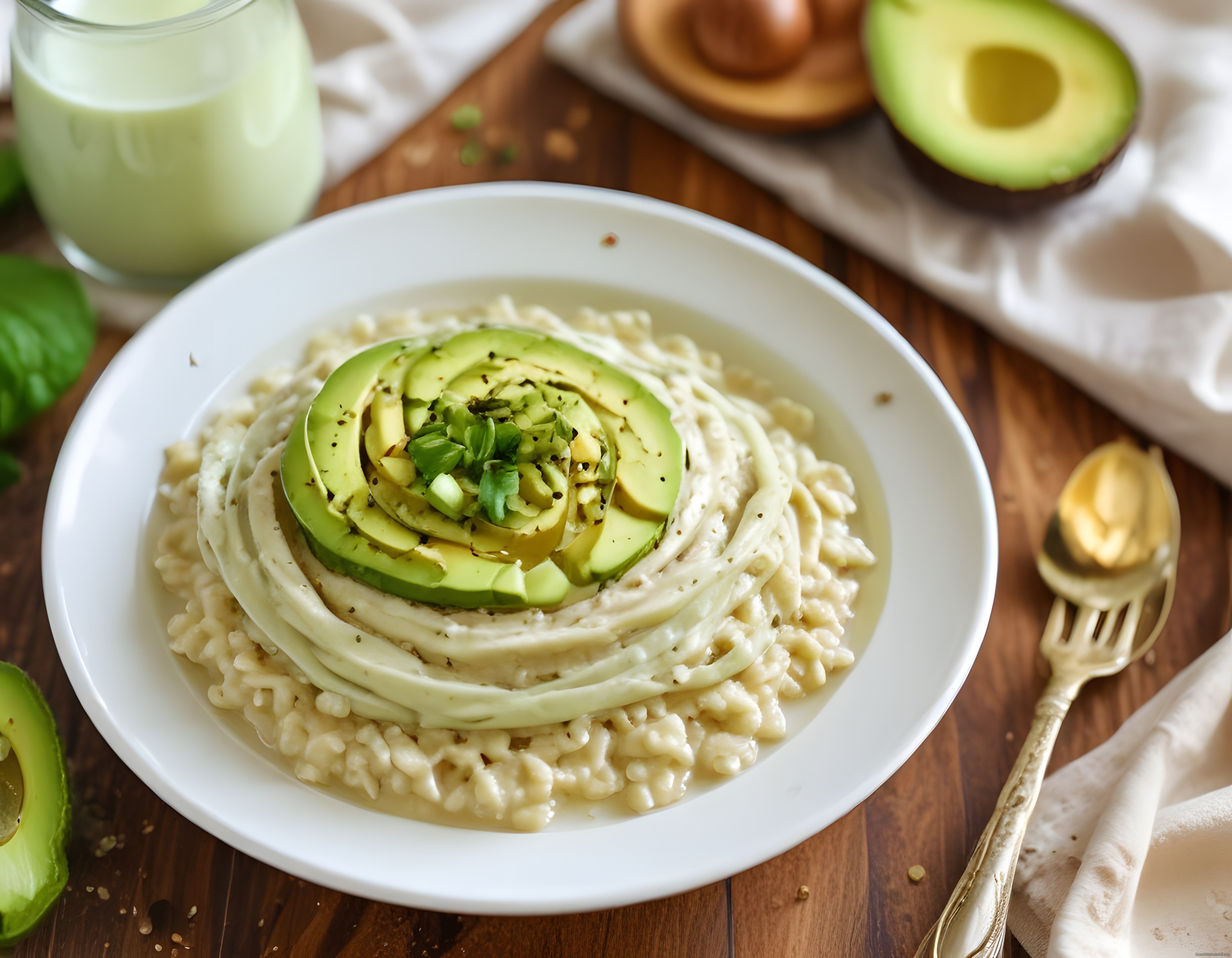 Kremalı Avokadolu Risotto: Evde Kolayca Hazırlayabileceğiniz Pratik ve Sağlıklı Tarif