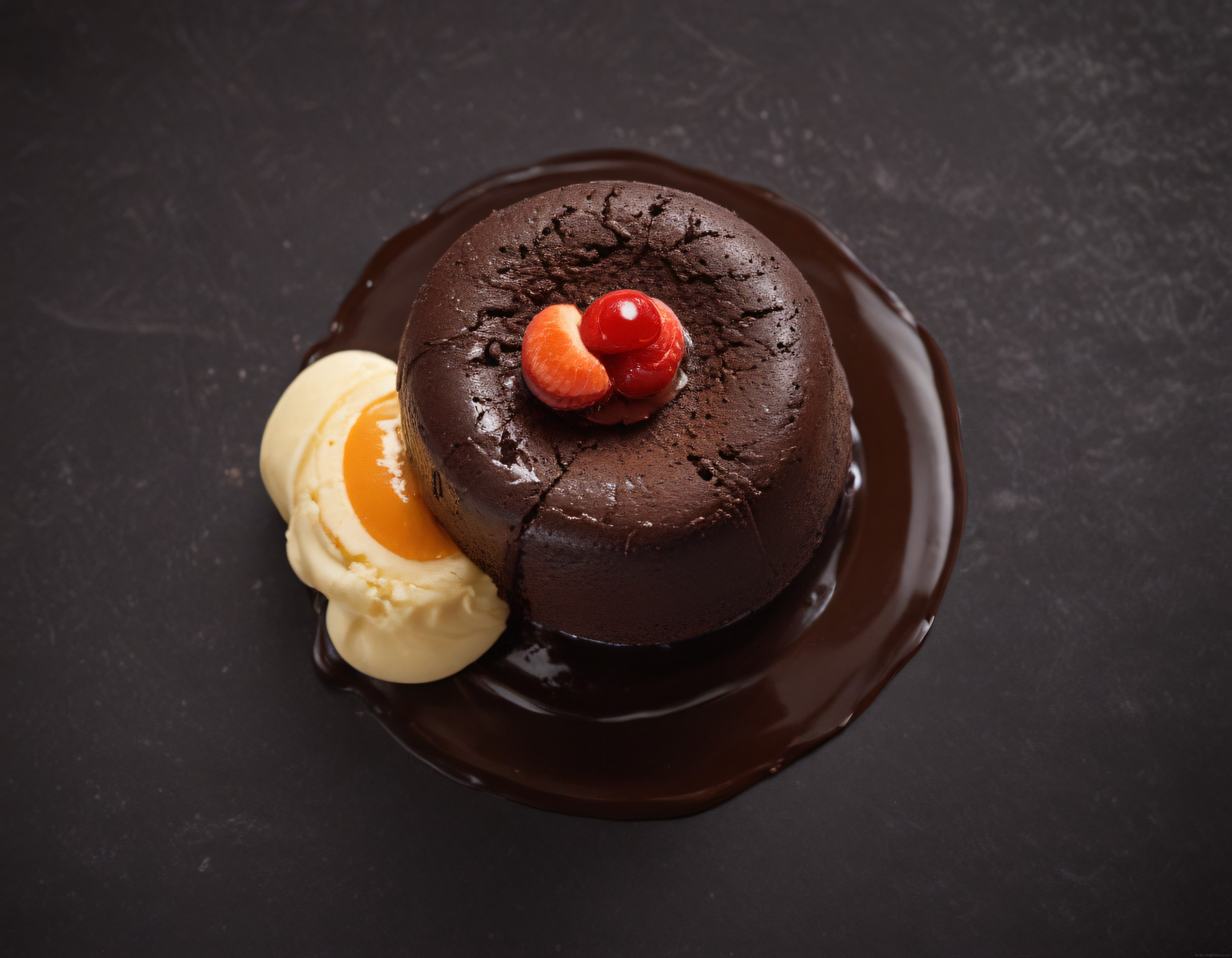 Kremalı Çikolata Sufle ve Dondurma ile Eşsiz Tatlı Deneyimi
