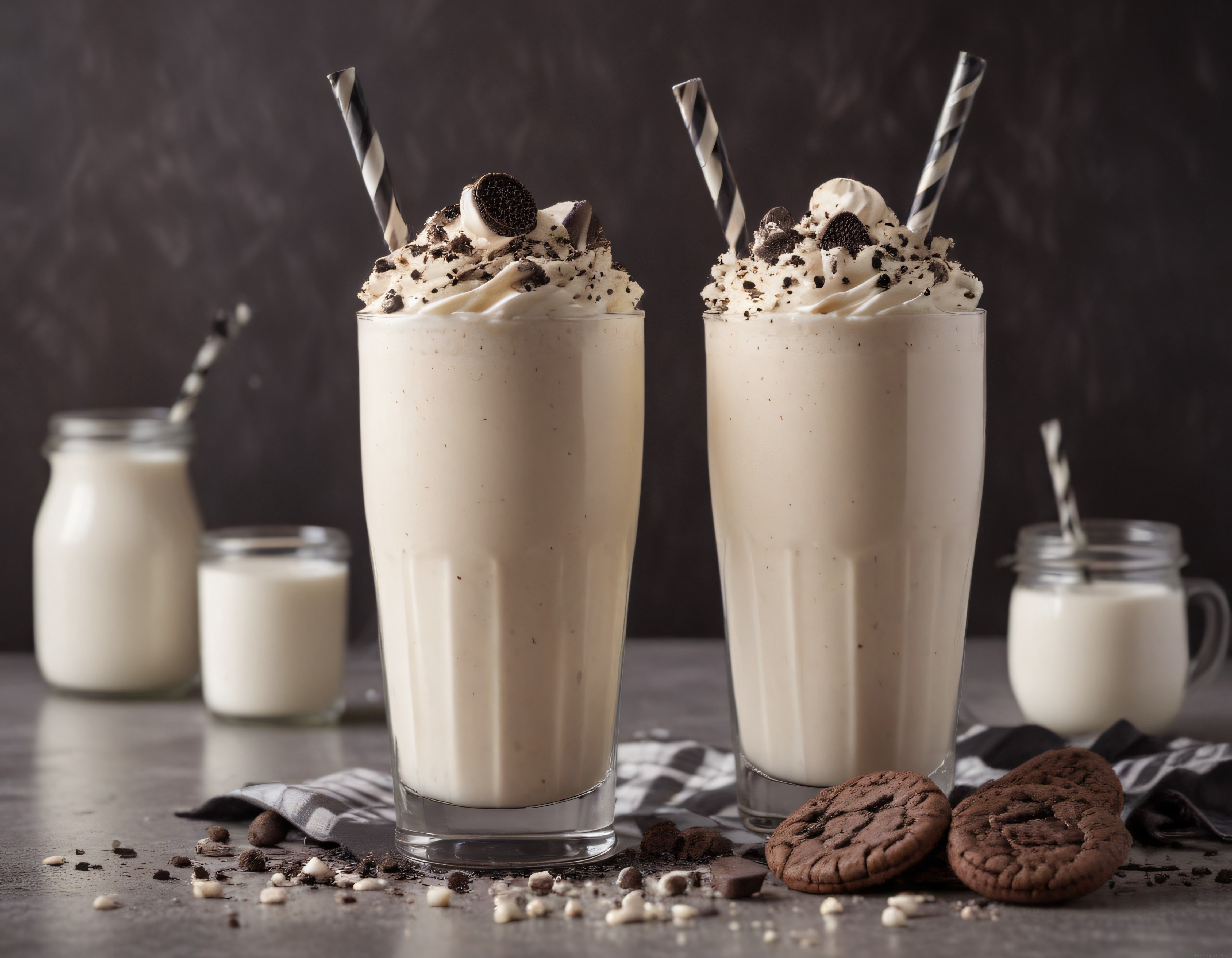Kremalı Çikolatalı Milkshake Tarifi ve Ev Yapımı Soğuk İçecek Sunumu