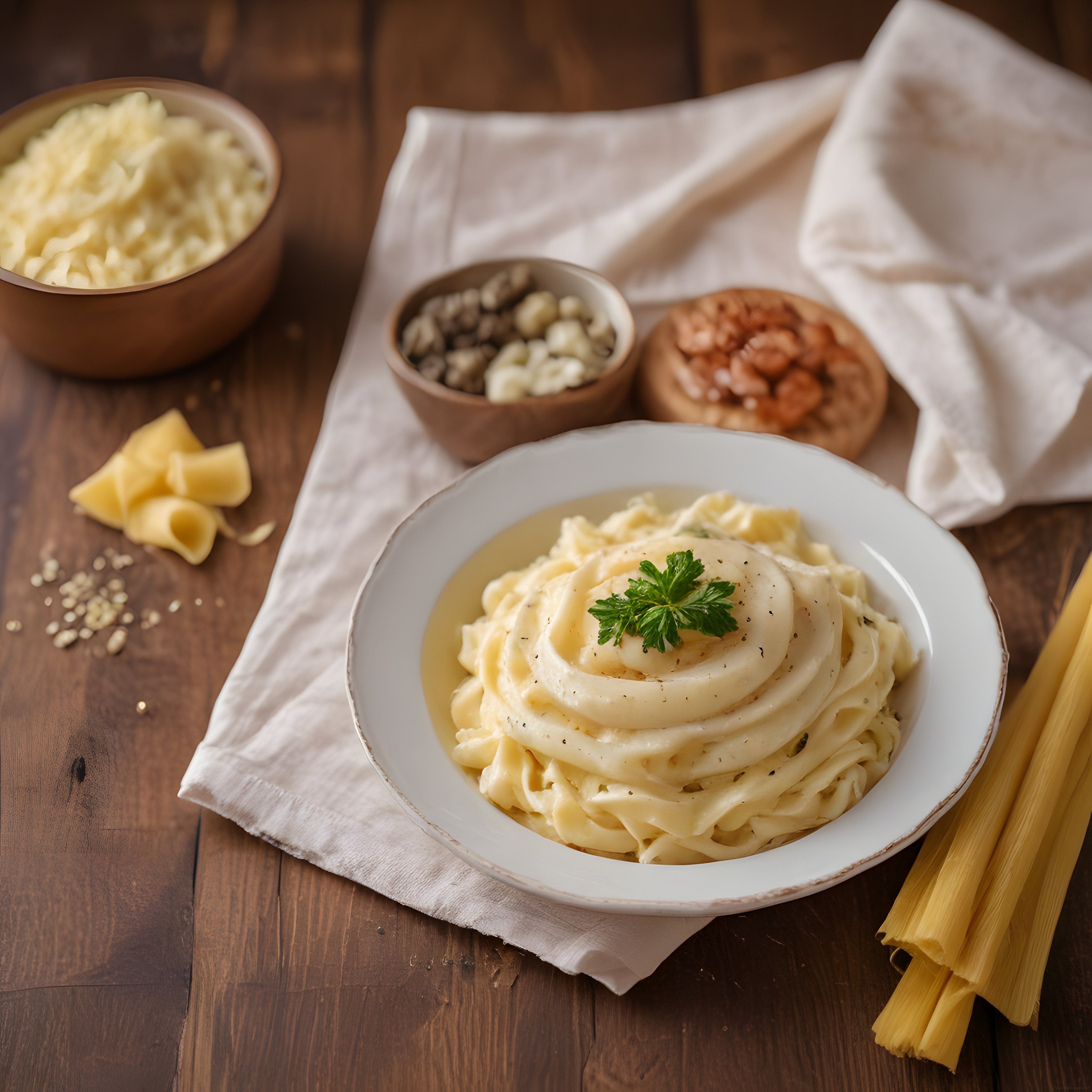 Kremalı Fettuccine Alfredo Tarifi: Evde Kolay Beyaz Soslu Makarna Yapımı