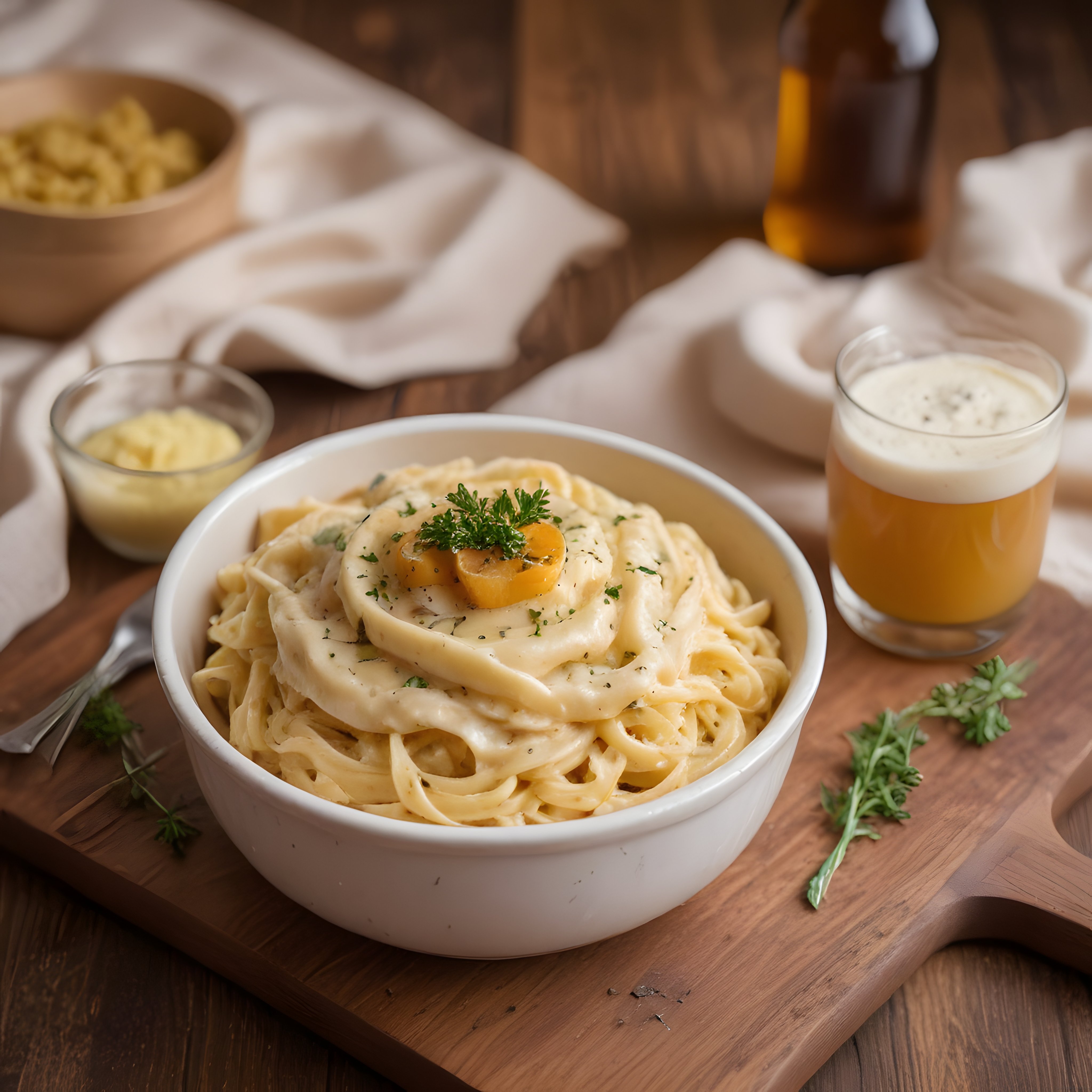 Kremalı Fettuccine Alfredo Tarifi: Evde Kolayca Yapılan Nefis Makarna