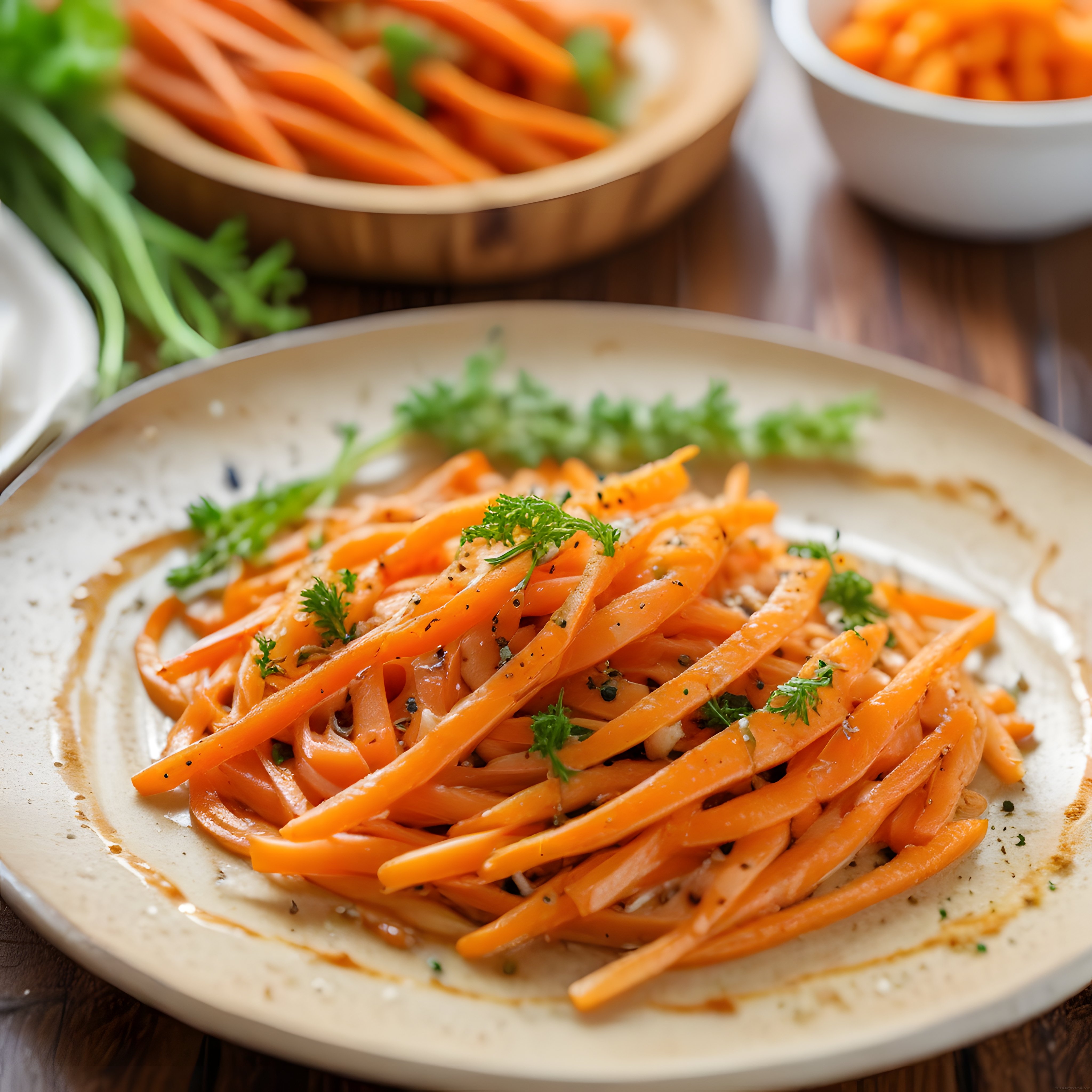 Kremalı Havuç Salatası Tarifi: Julienne Kesimli Sağlıklı ve Pratik Meze