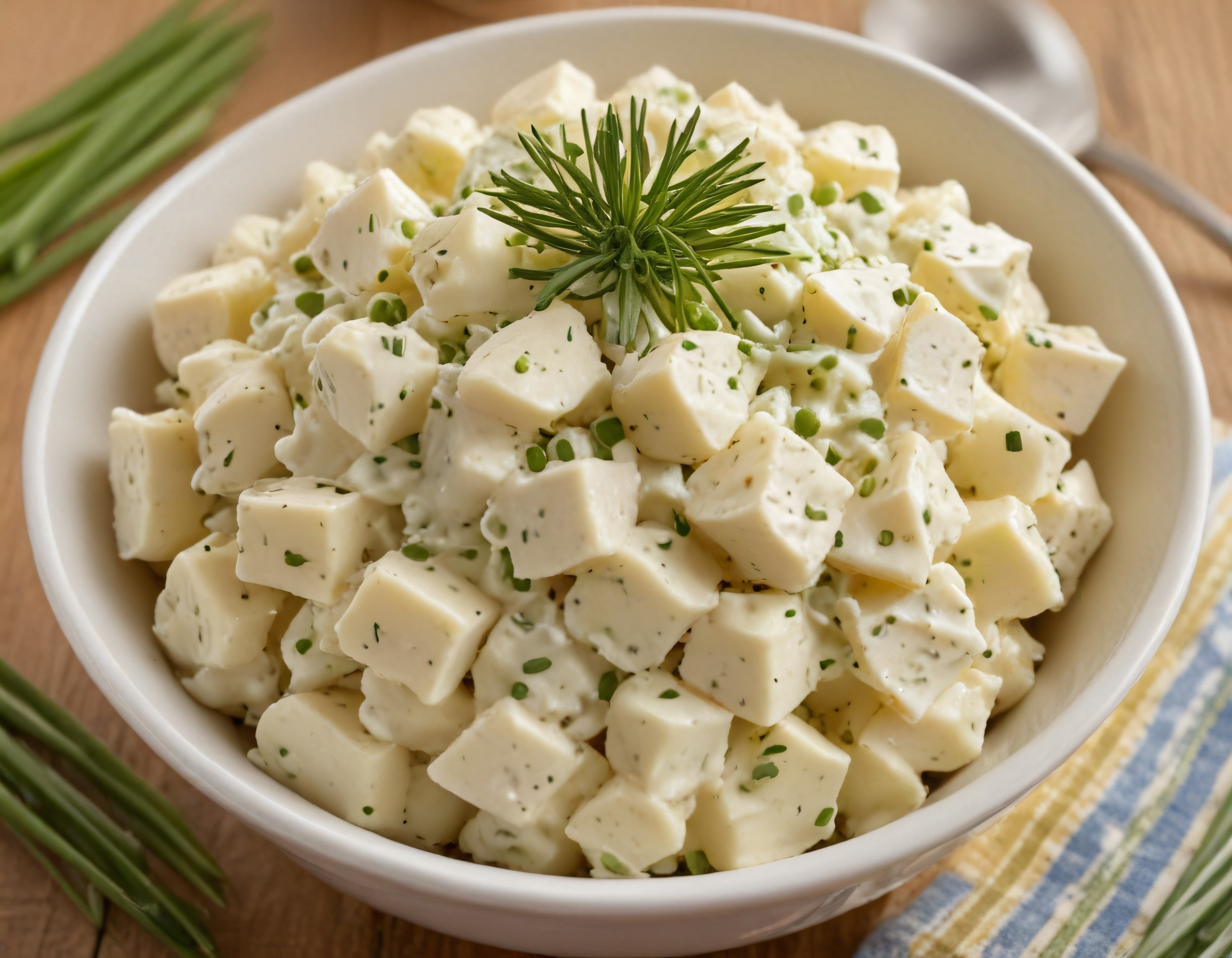 Kremalı Kahvaltılık Peynir Salatası: Pratik Meze Tarifi ve Sunum Önerileri