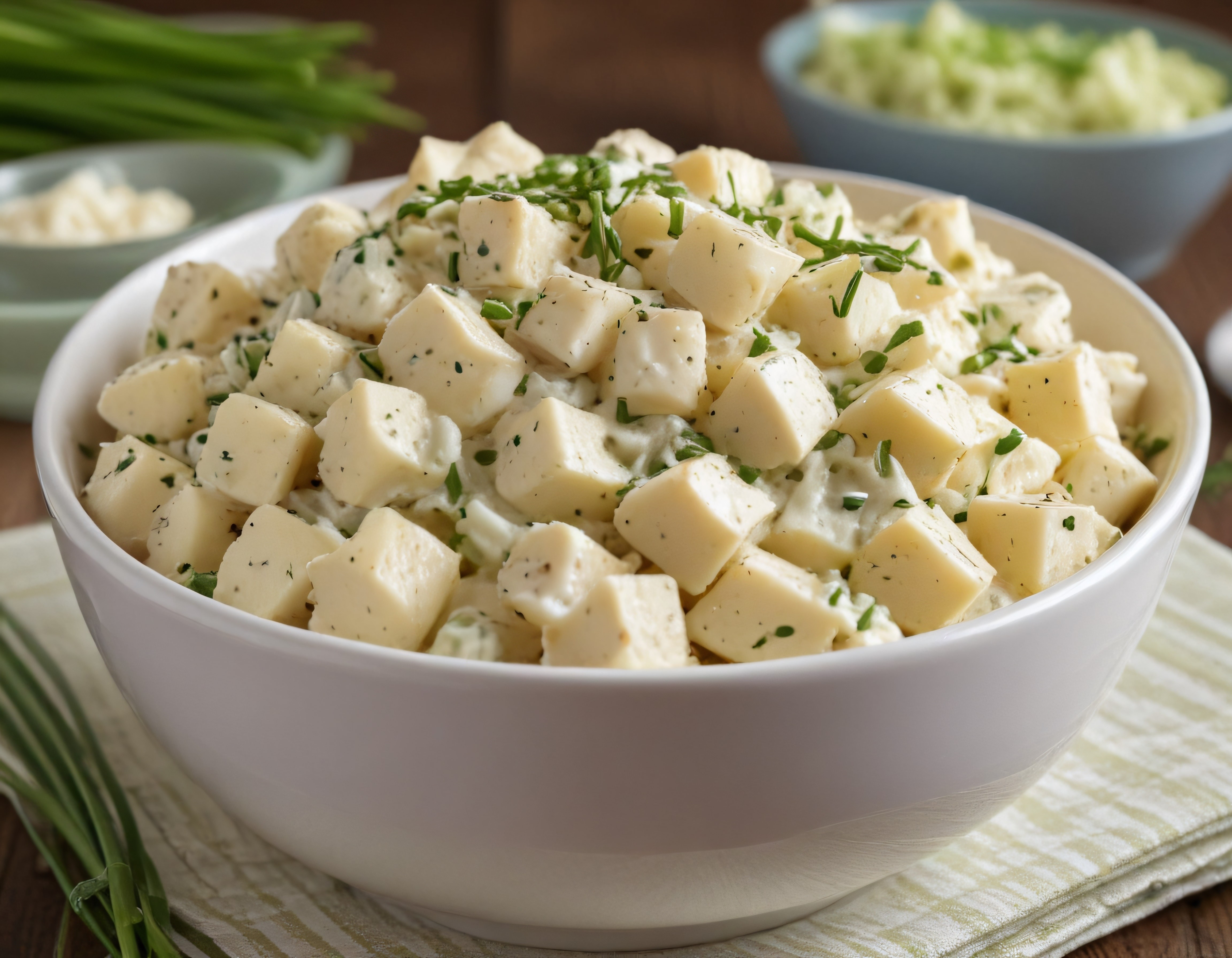 Kremalı Patates Salatası Tarifi: Taze Yeşillikli ve Baharatlı Yaz Salatası Kremalı Patates Salatası Tarifi: Taze Yeşillikli ve Baharatlı Yaz Salatası