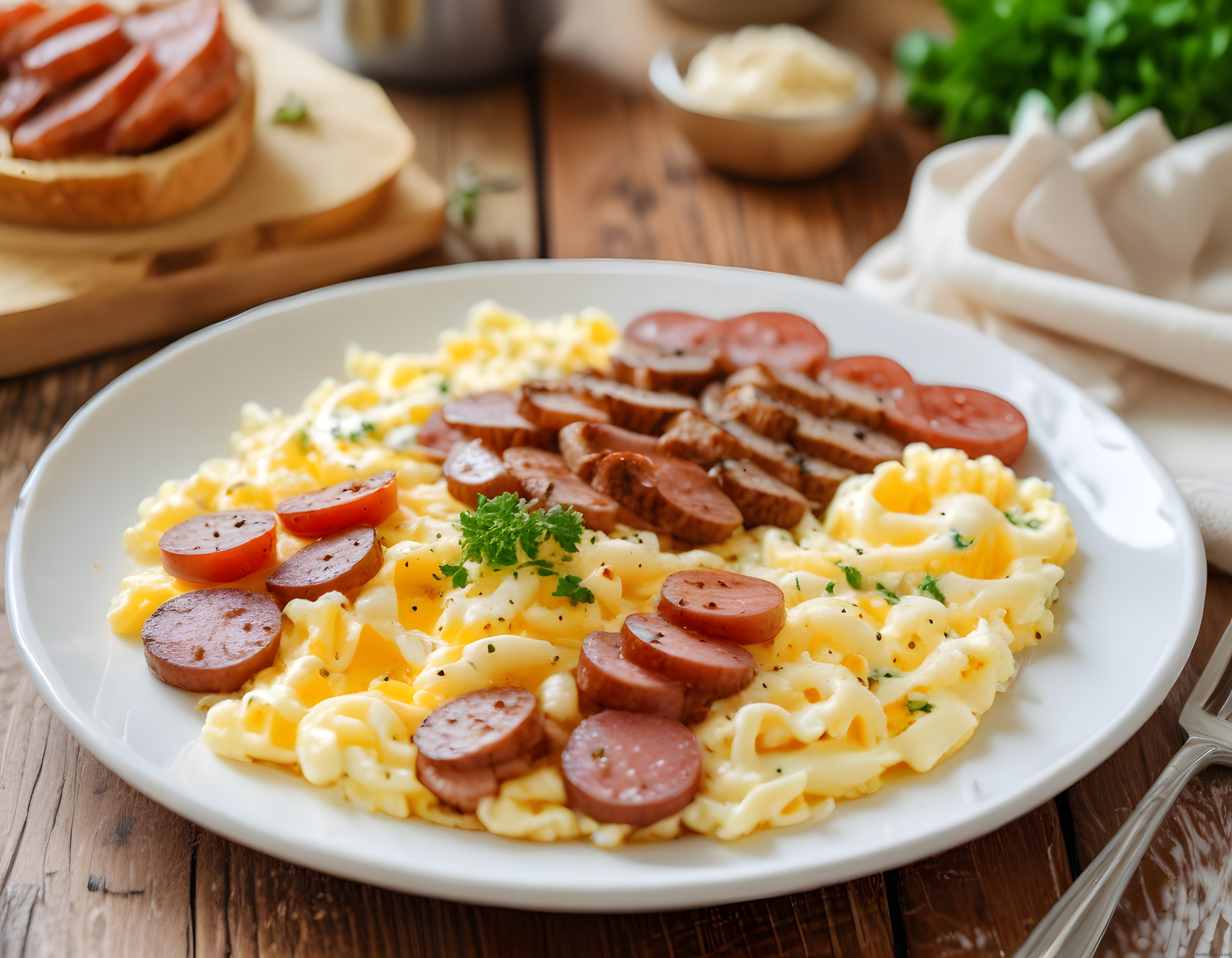 Kremalı Sosisli Penne Makarna Tarifi: Pratik ve Lezzetli Ev Yemeği