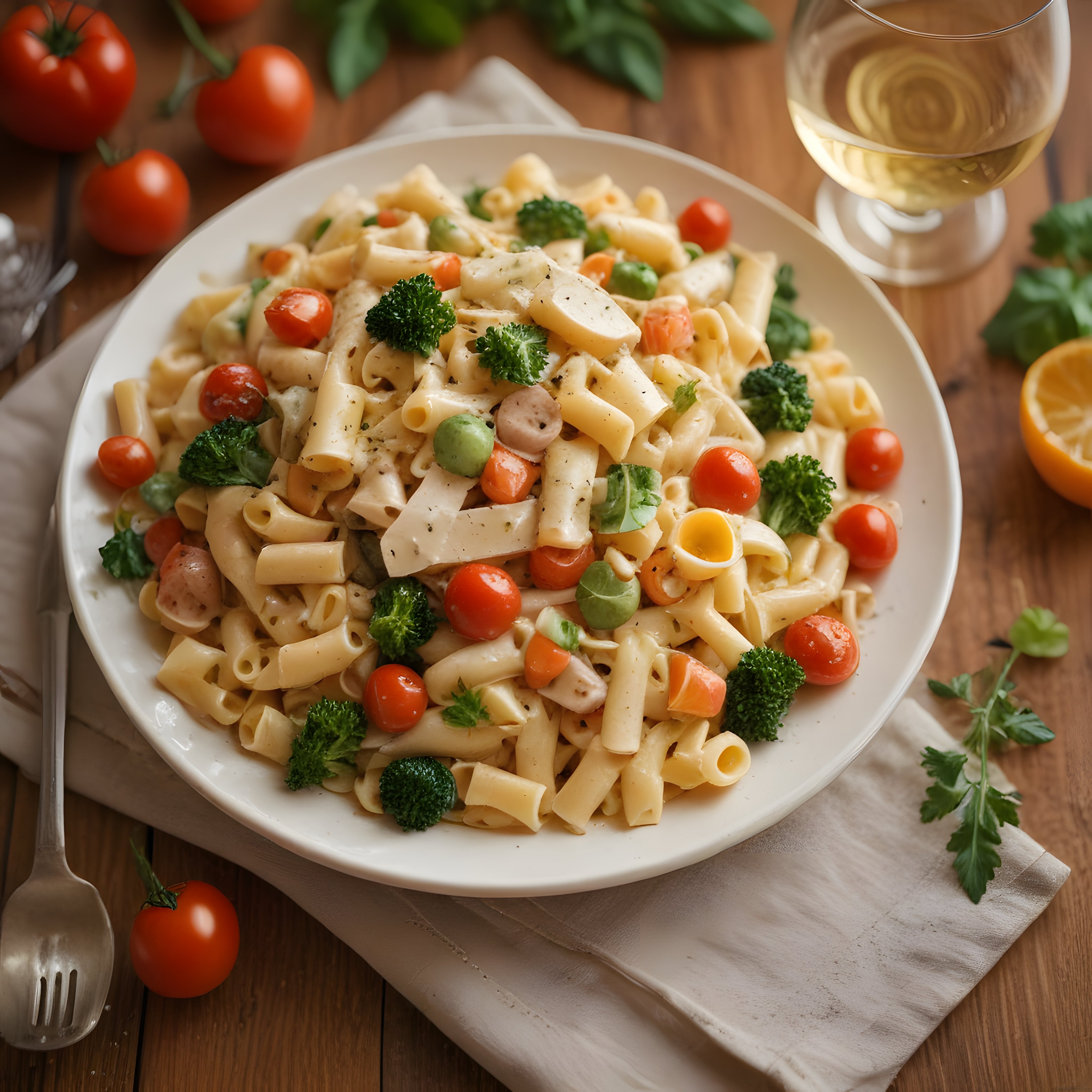 Kremalı Tavuklu Penne Makarna: Pratik ve Lezzetli Akşam Yemeği Tarifi