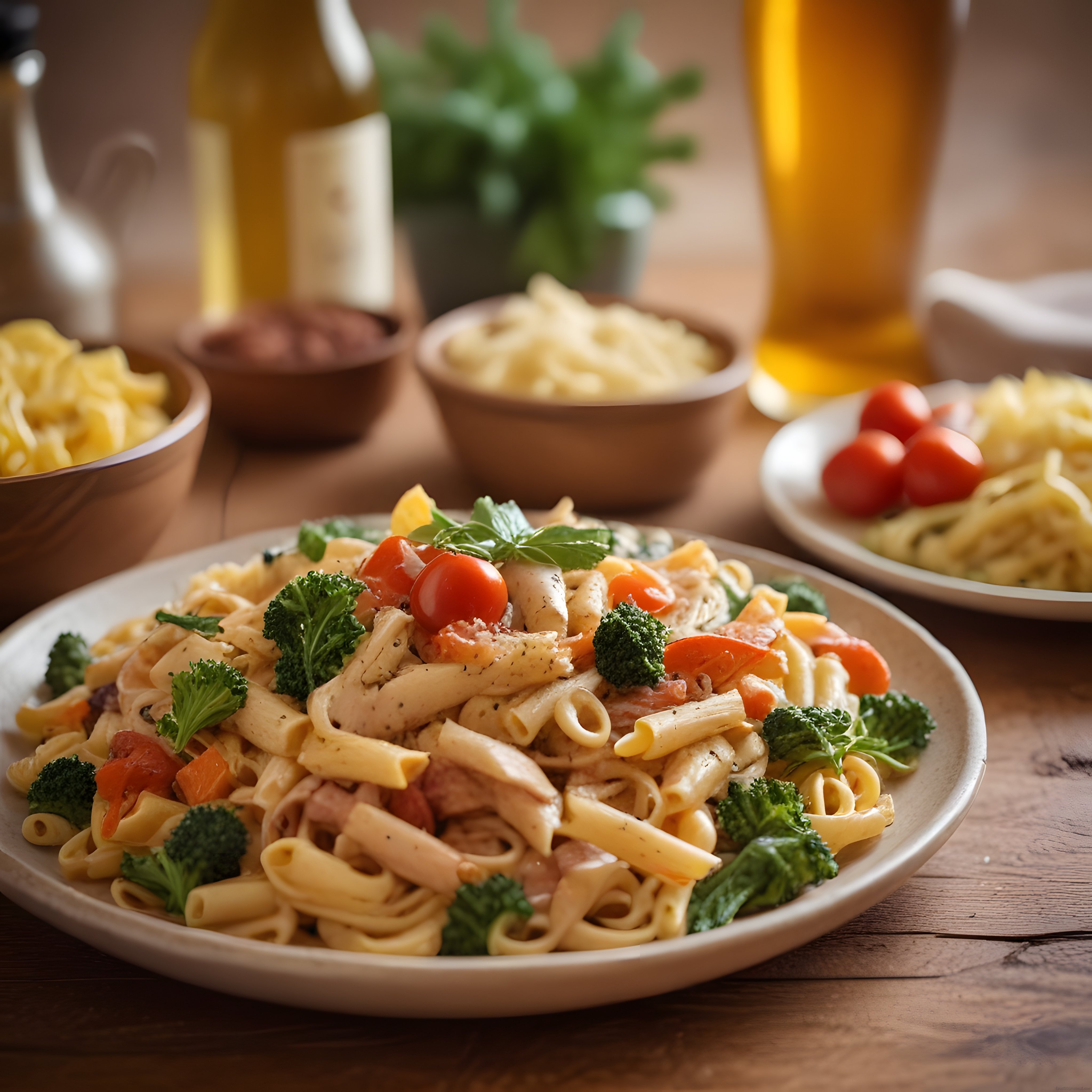 Kremalı Tavuklu Penne Makarna Tarifi: Ev Yapımı Lezzetli ve Doyurucu Akşam Yemeği
