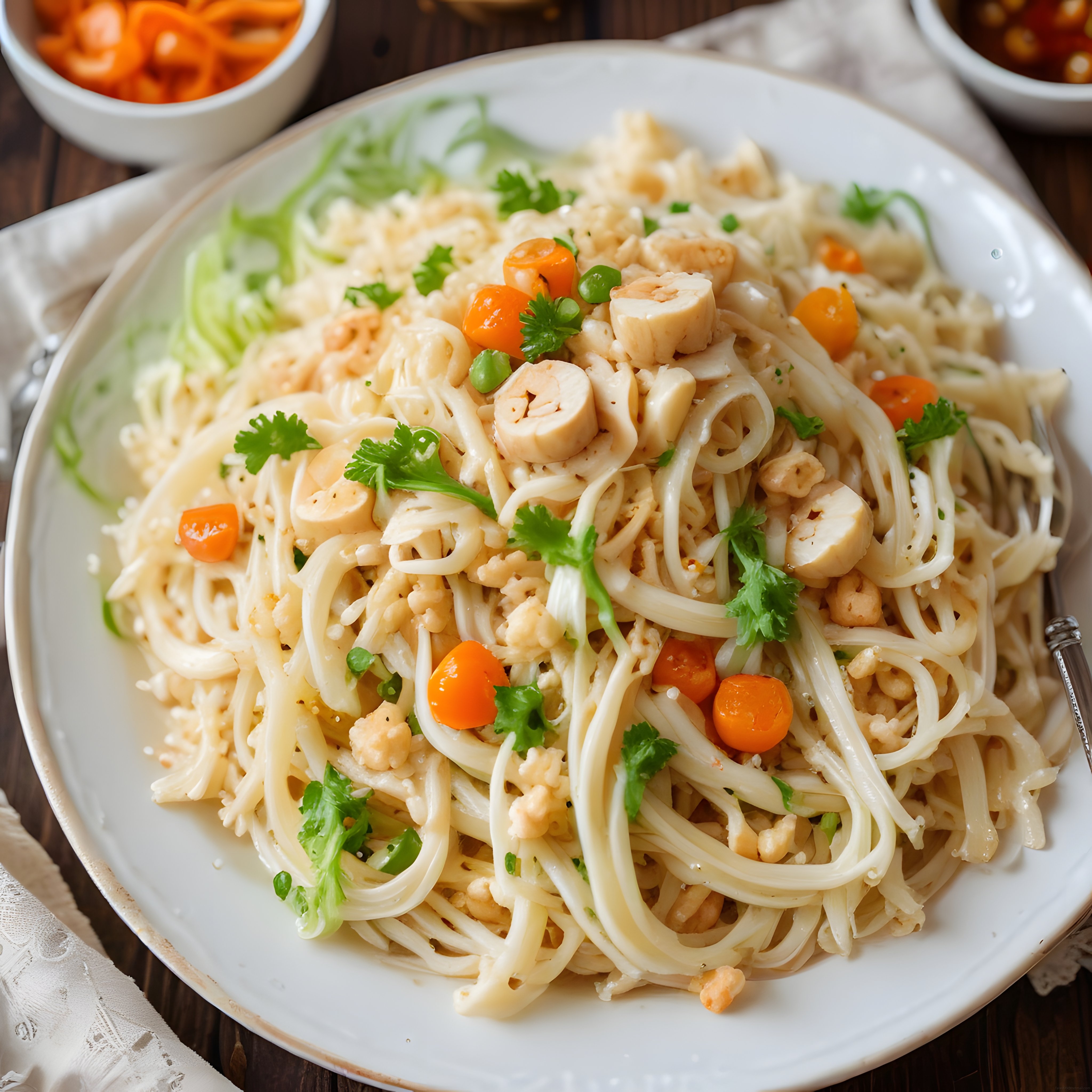 Kremalı tavuklu spagetti tarifi: evde kolayca hazırlayabileceğiniz lezzetli ana yemek