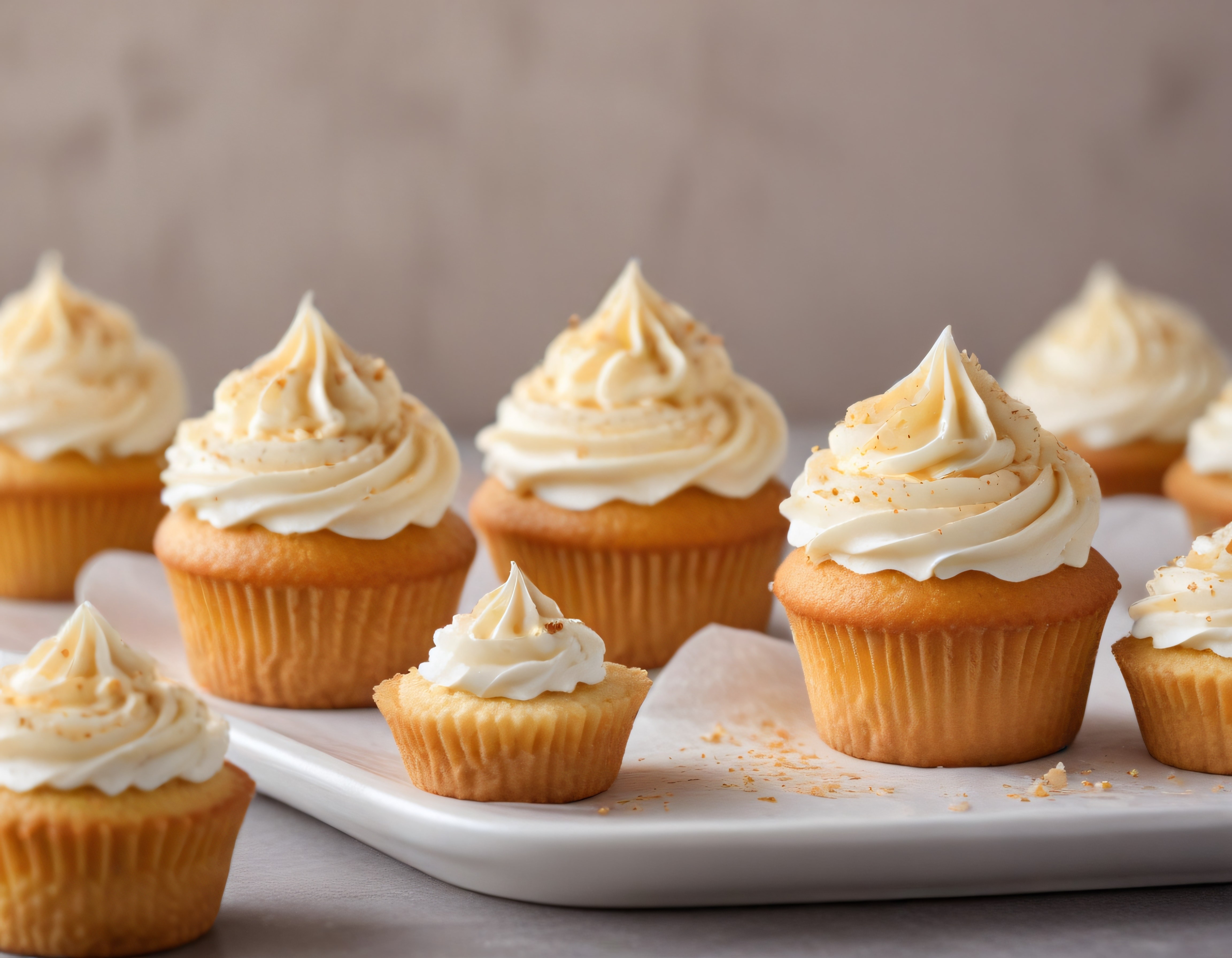 Kremalı Vanilya Cupcakeler: Yumuşak Dokulu Ev Yapımı Tatlı Tarifleri