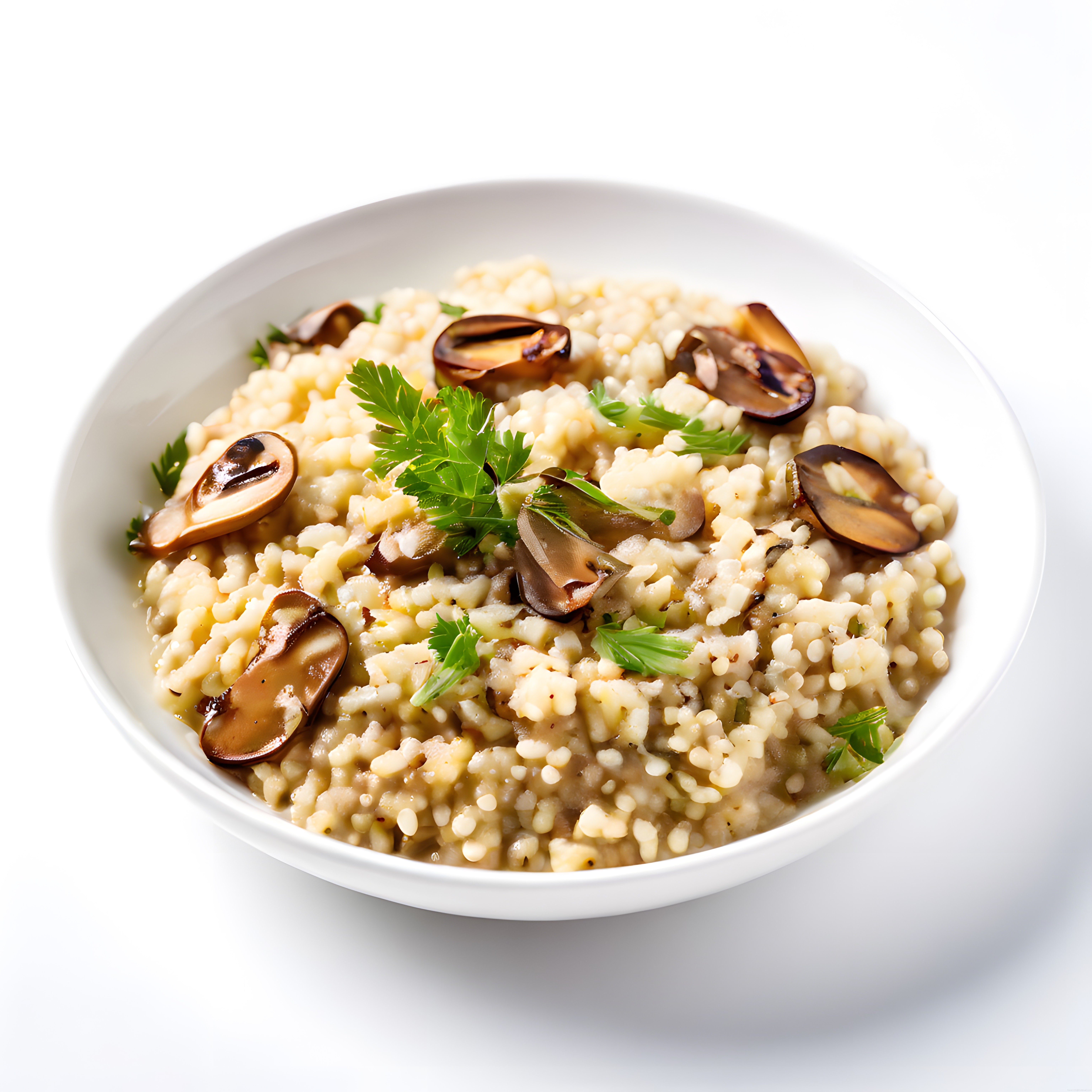 Kremamsı Mantarlı Risotto: Ev Yapımı İtalyan Mutfağından Nefis Bir Yemek
