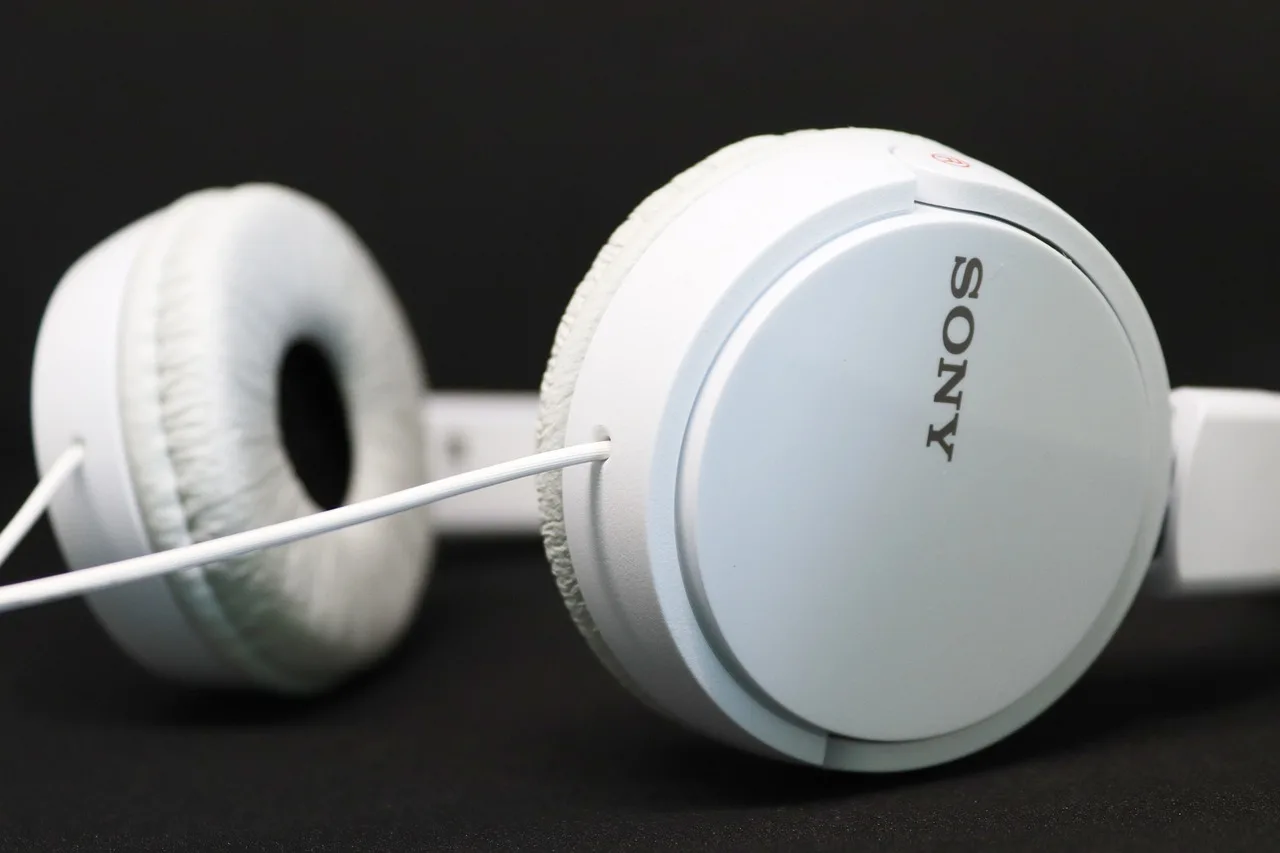 Kulaklık müzik dinleme teknoloji ses fotoğrafı