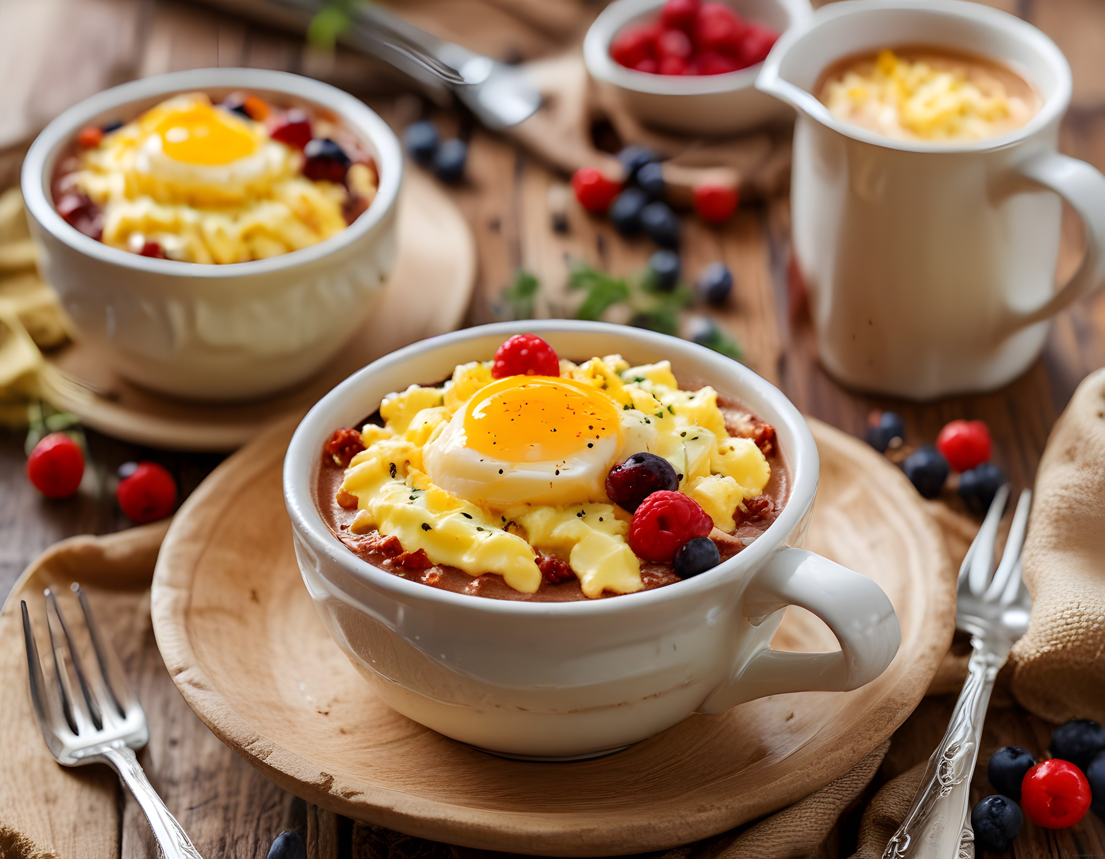 Kupada Fırında Yumurtalı ve Peynirli Kahvaltılık Lezzet: Sağlıklı ve Pratik Sunum