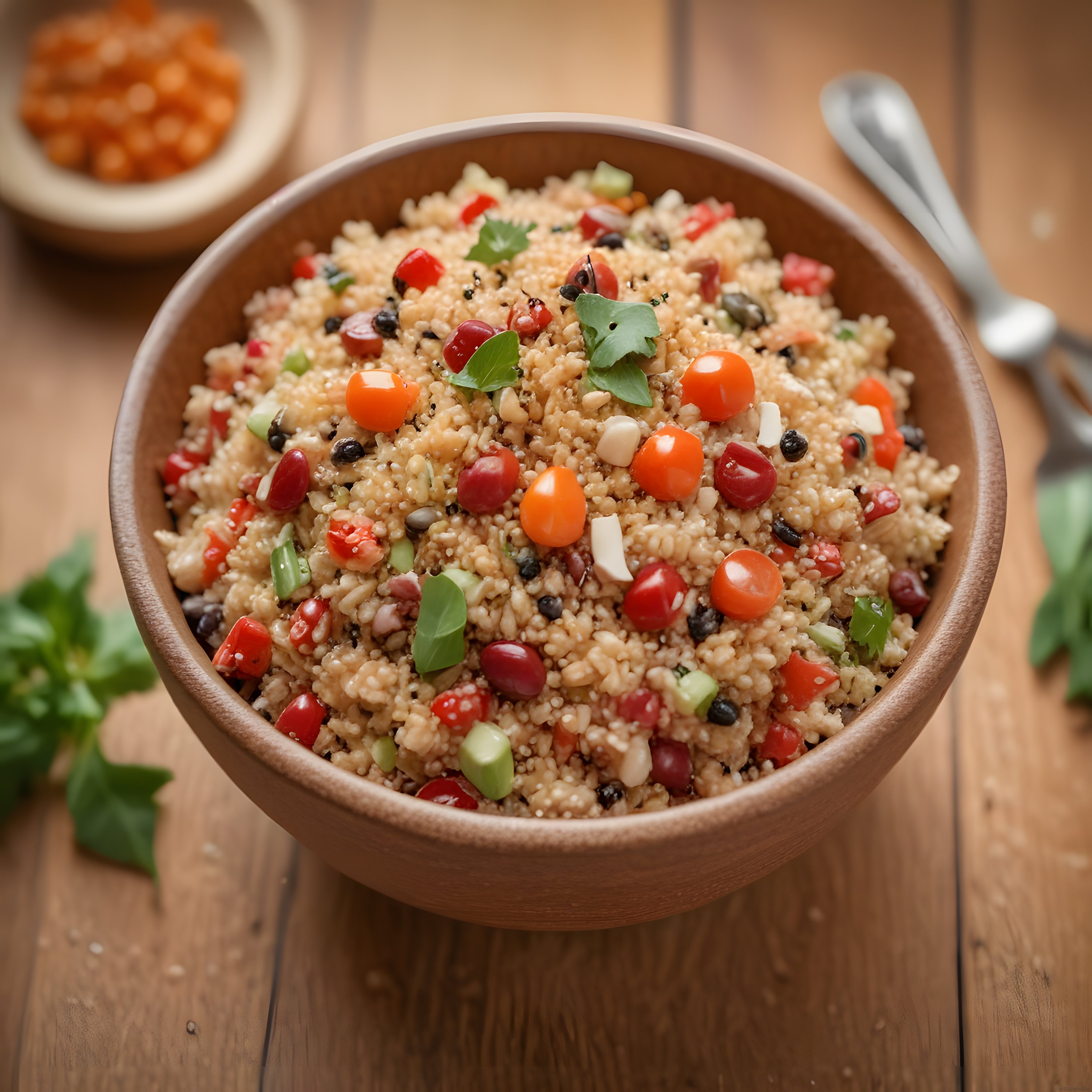 Kuskus Salatası: Renkli Sebzeler, Nar ve Yeşillikli Nefis Ev Yapımı Tarif