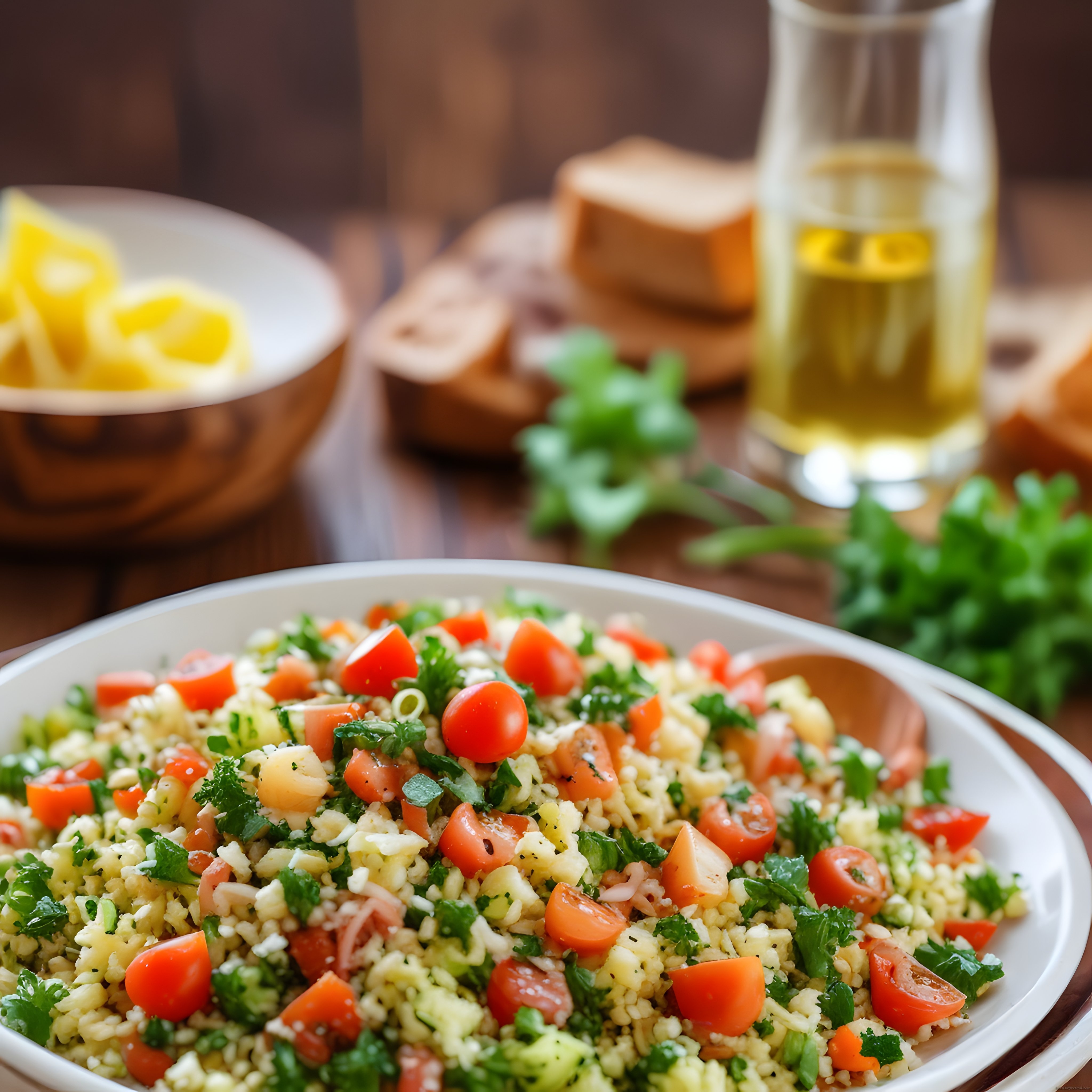 Kuskus Salatası Tarifi: Taze Sebzelerle Akdeniz Esintisi