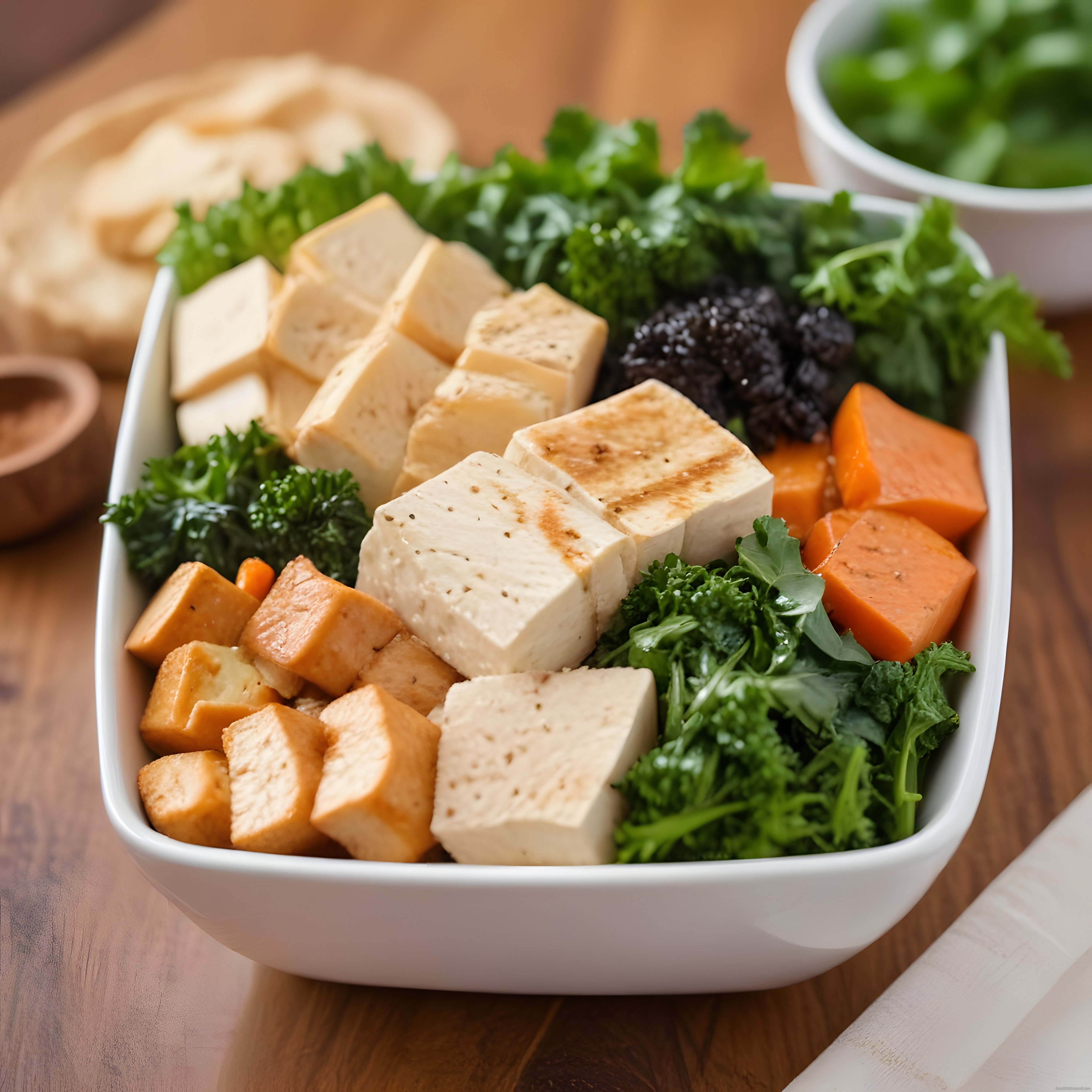 Lezzetli ve Besleyici Tofu Sebze Kasesi: Sağlıklı Vegan Öğün Tarifleri