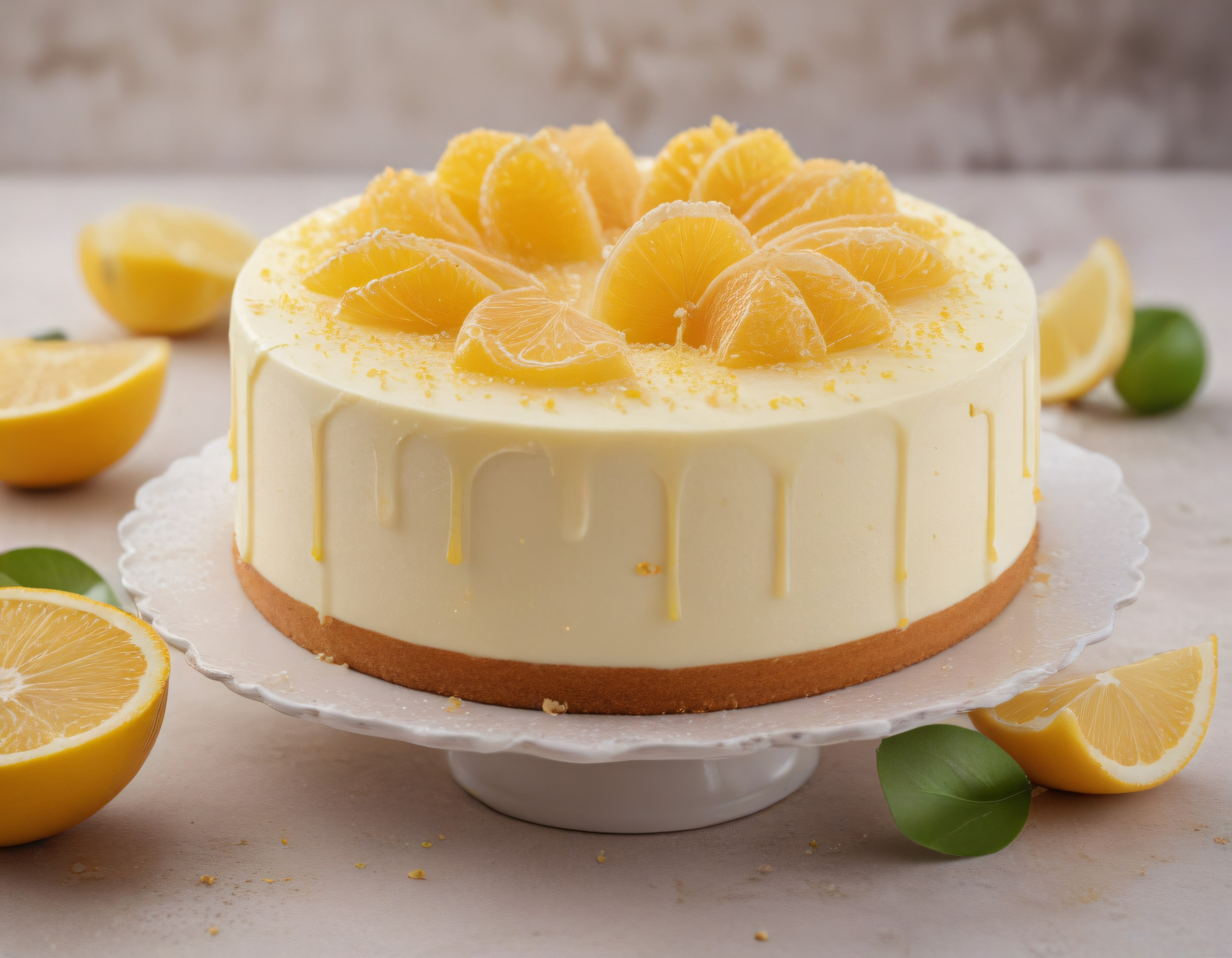 Limon Soslu Cheesecake Tarifi ve Yaz Tatlısı Sunum Önerileri
