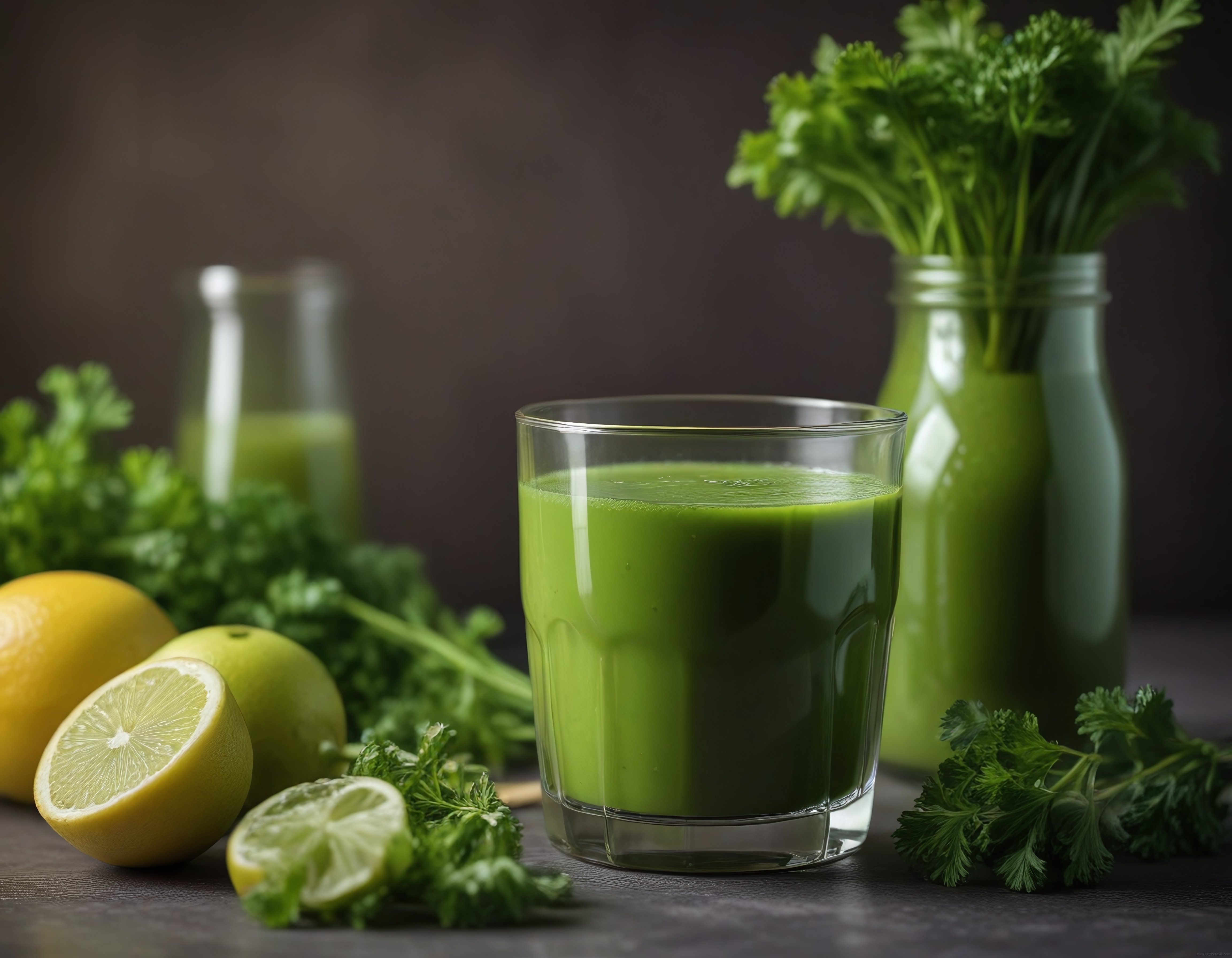 Limon ve Maydanozlu Ferahlatıcı Yeşil Detoks İçeceği Tarifi