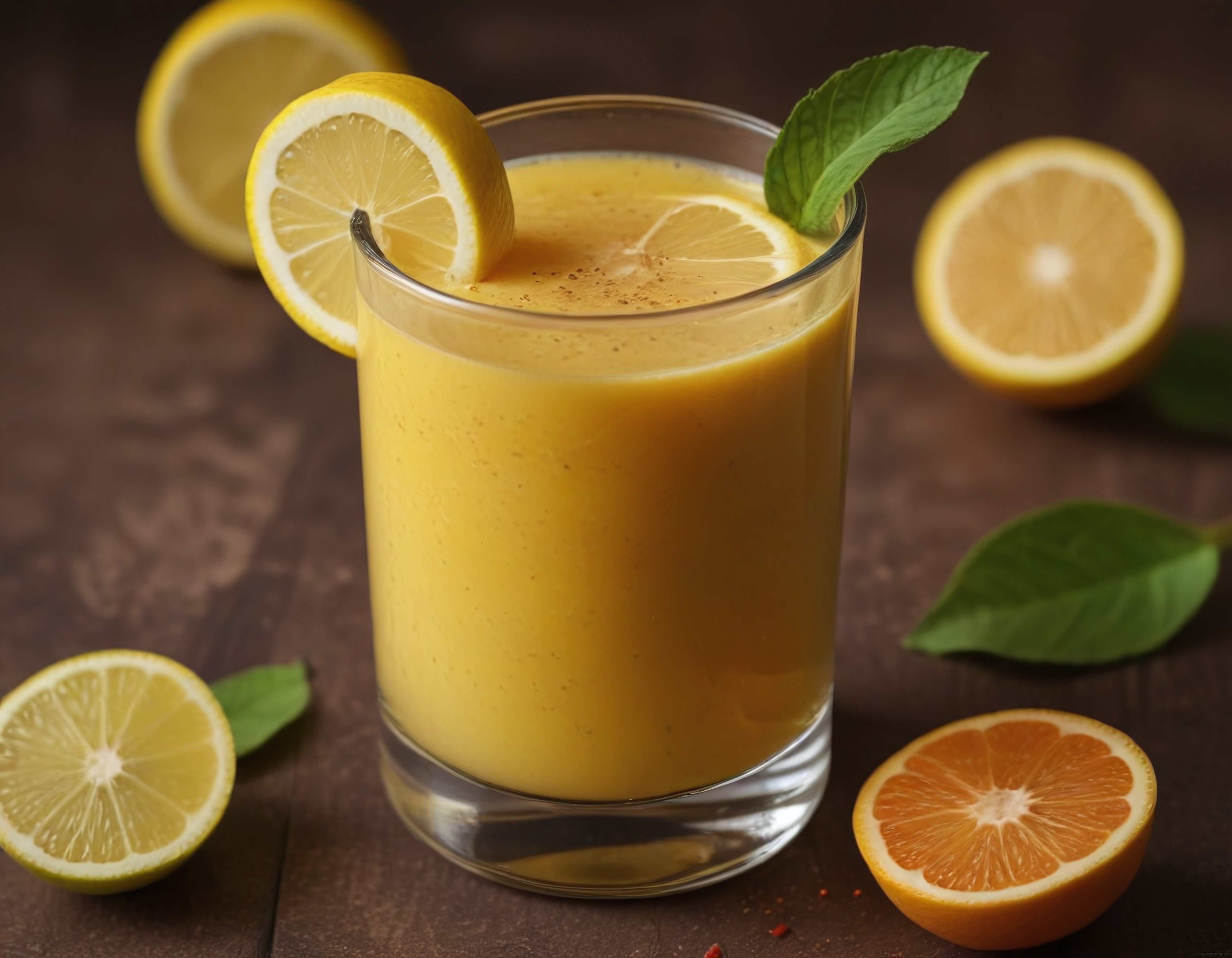 Limon ve Portakallı Ferahlatıcı Smoothie Tarifi: Doğal Vitamin Deposu