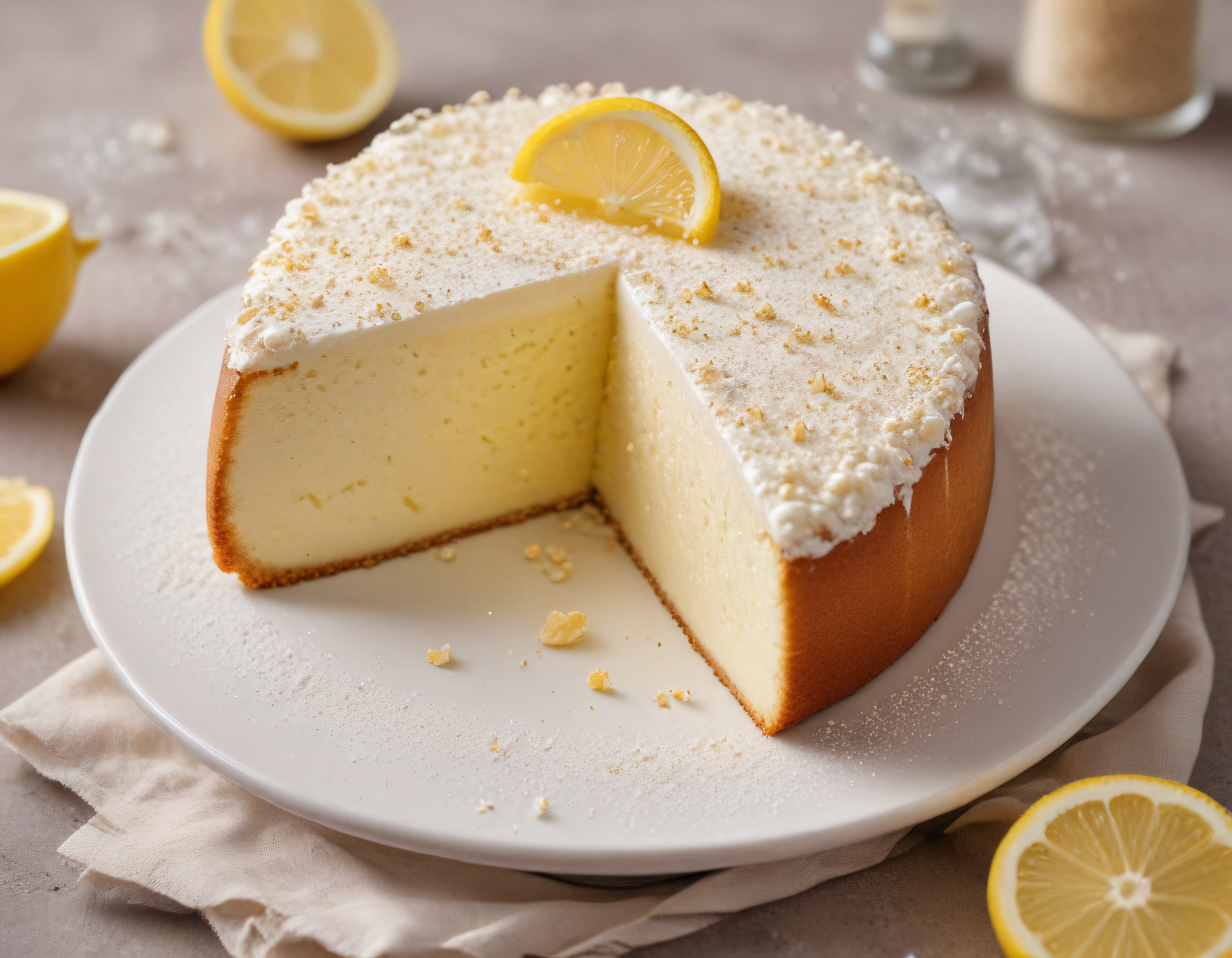 Limonlu Cheesecake Tarifi: Ev Yapımı Kreması ve Taze Limon Aromasıyla