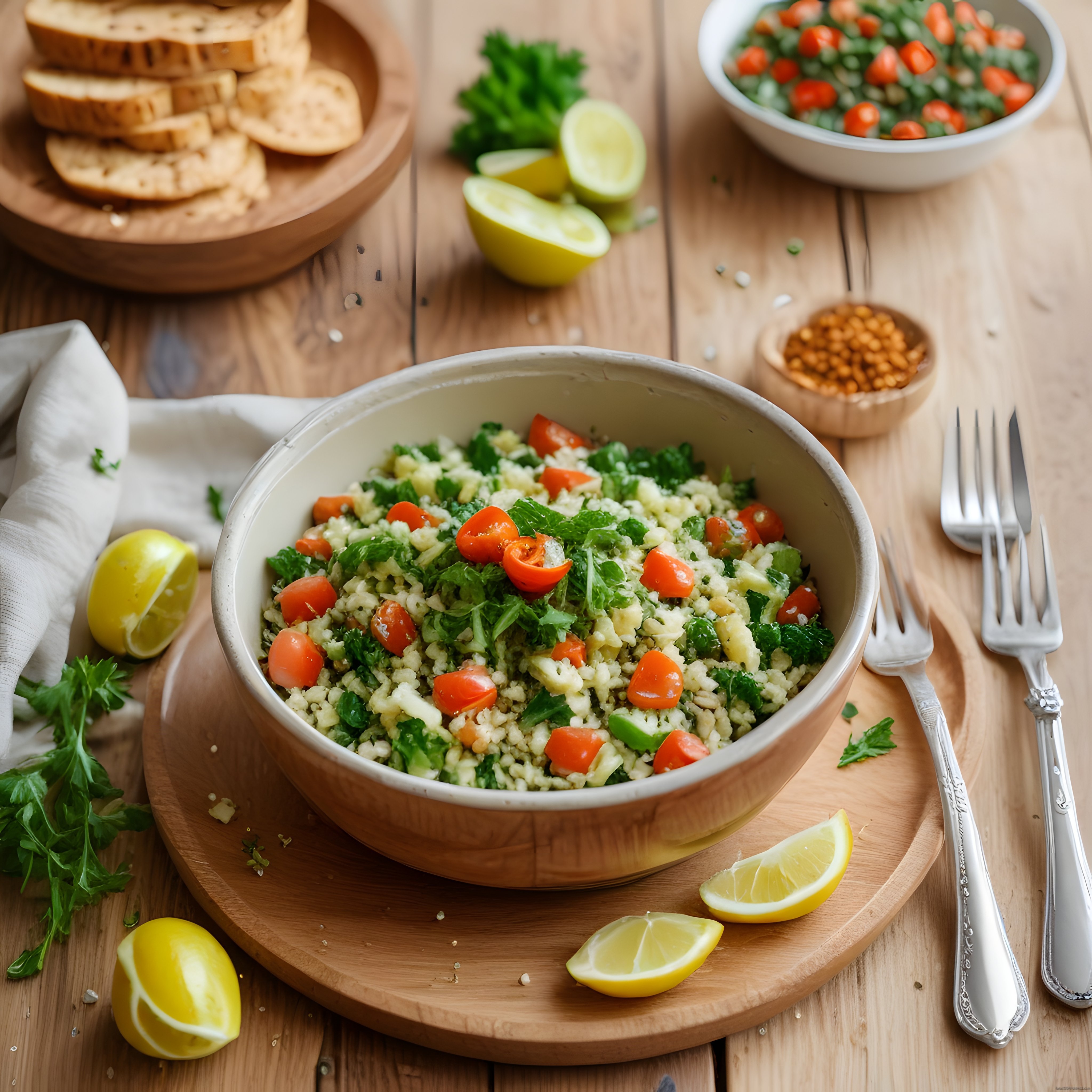 Limonlu Taze Yeşillik Salatası: Sağlıklı ve Renkli Akşam Yemeği Tarifleri