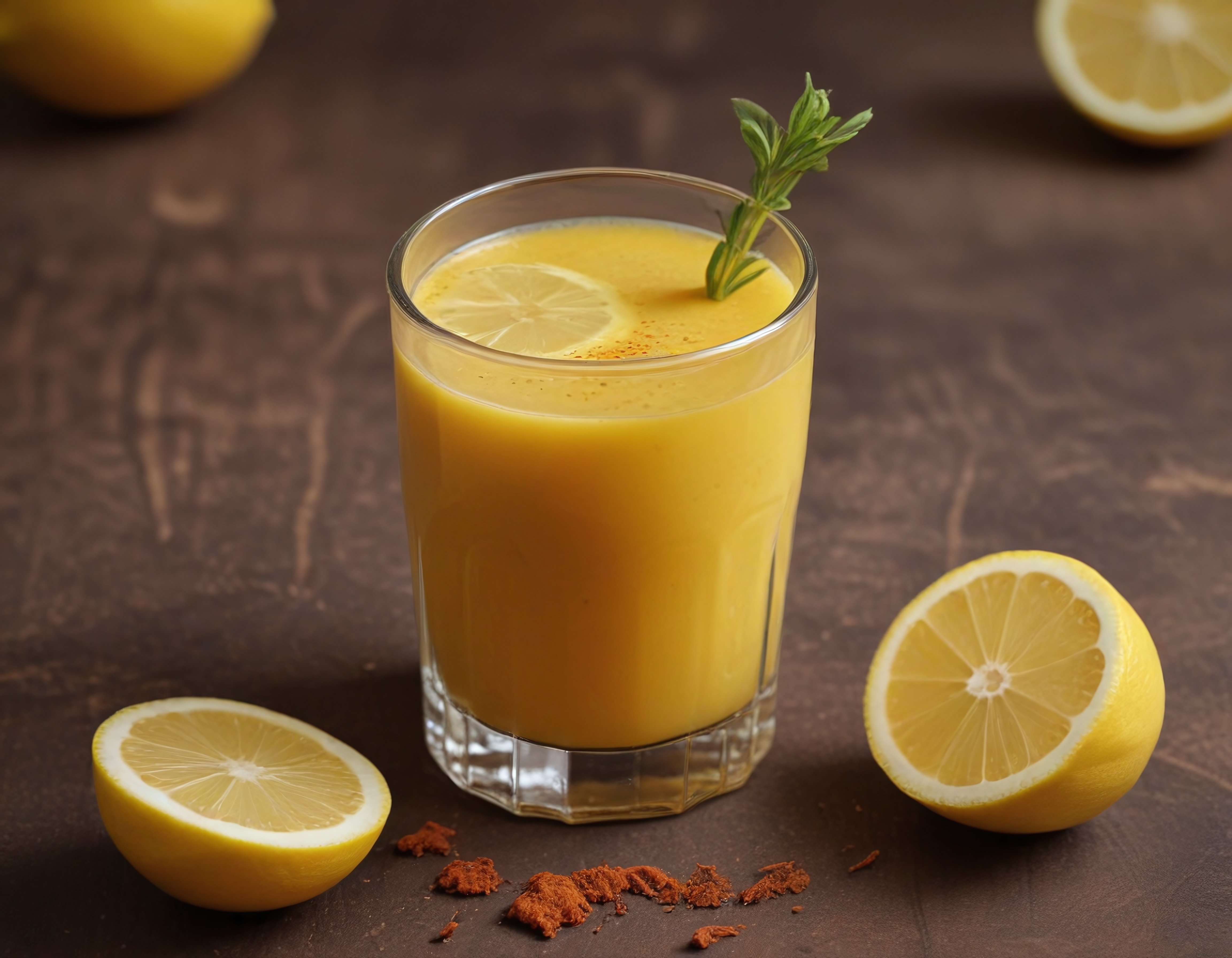Limonlu Zerdeçallı Detoks İçeceği: Sağlıklı ve Serinletici Smoothie