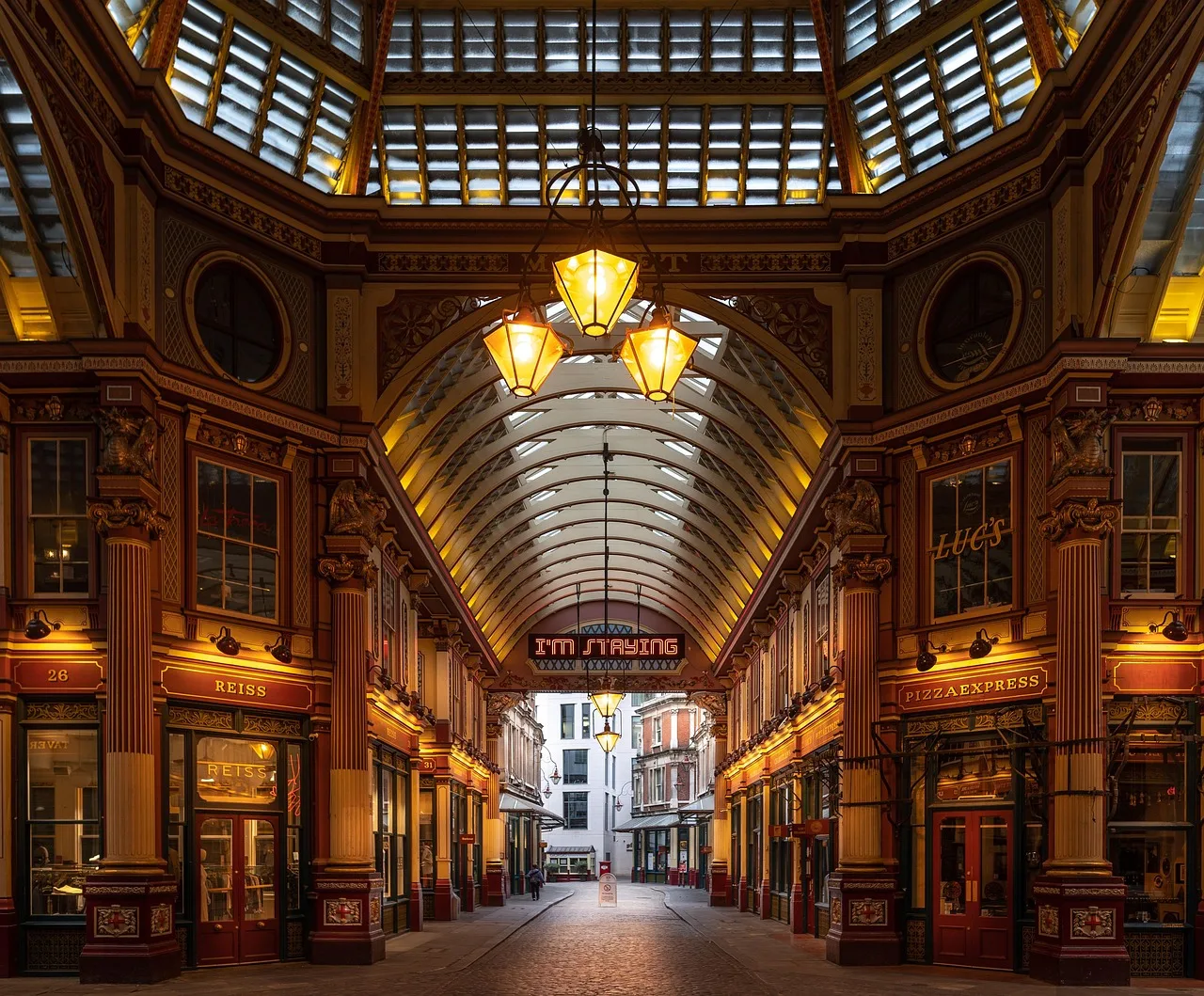 London pazar fotoğrafı - Leadenhall Market görüntüsü