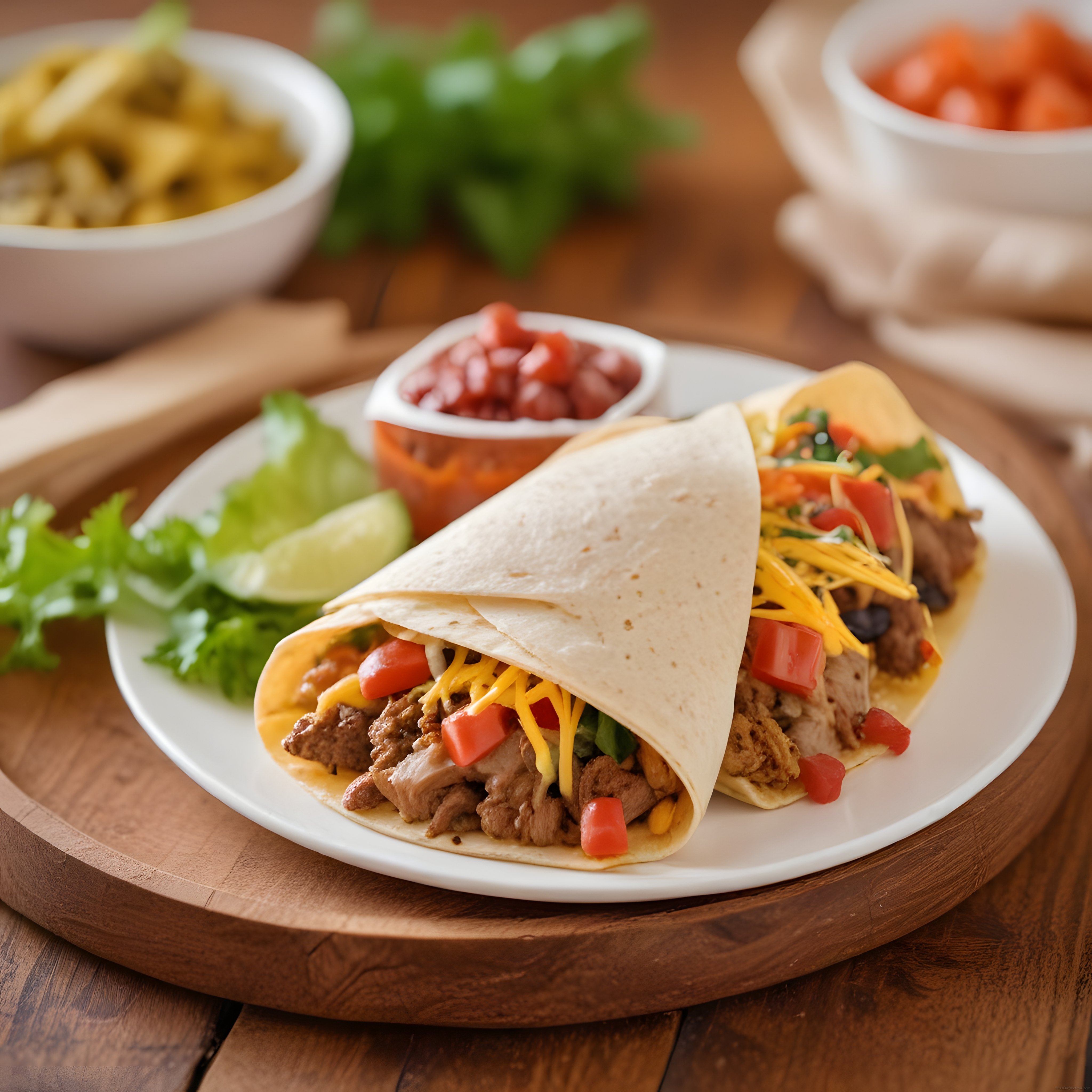 Meksika Mutfağından Lezzetli ve Doyurucu Burrito Tarifi ve Sunumu