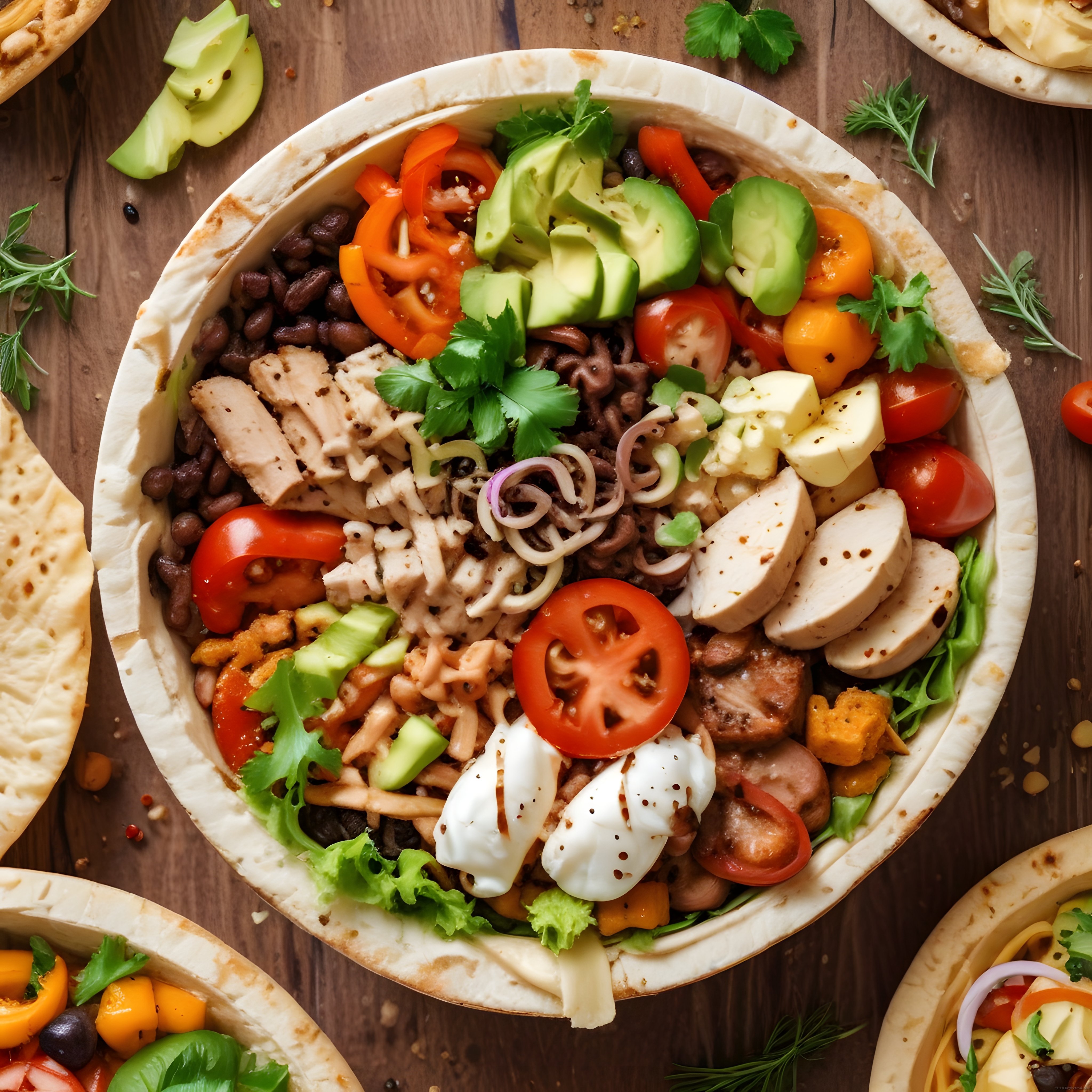 Meksika Usulü Burrito Bowl Tarifi: Izgara Tavuklu, Avokadolu ve Fasulyeli Kase