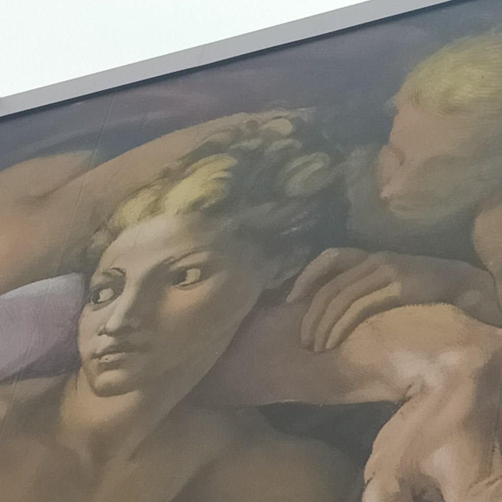 michelangelo sistina şapeli fresk detayı klasik rönesans sanatı ve tarihi eser