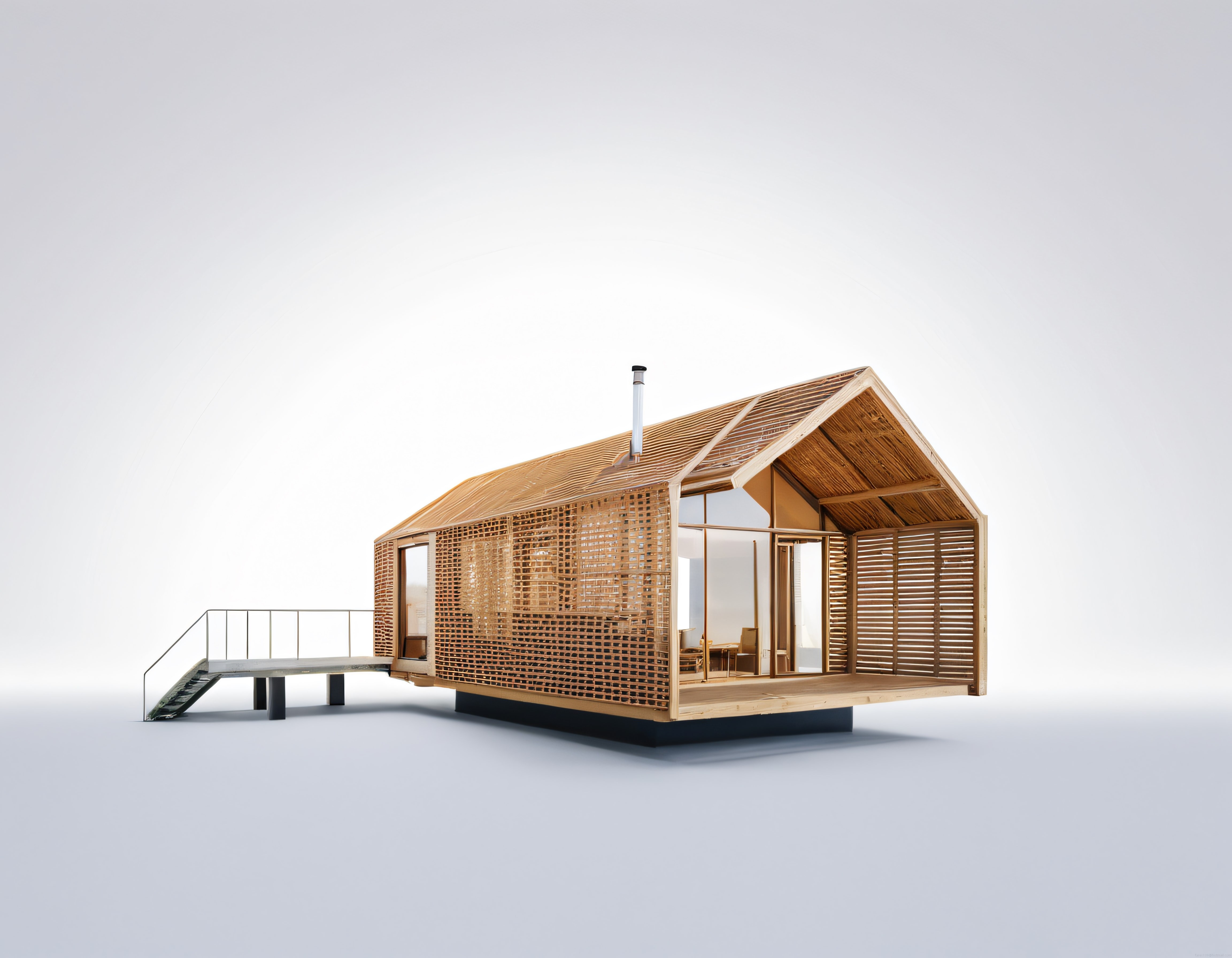 Minimalist Ahşap Ev: Modern Doğal Yaşam ve Sürdürülebilir Mimari