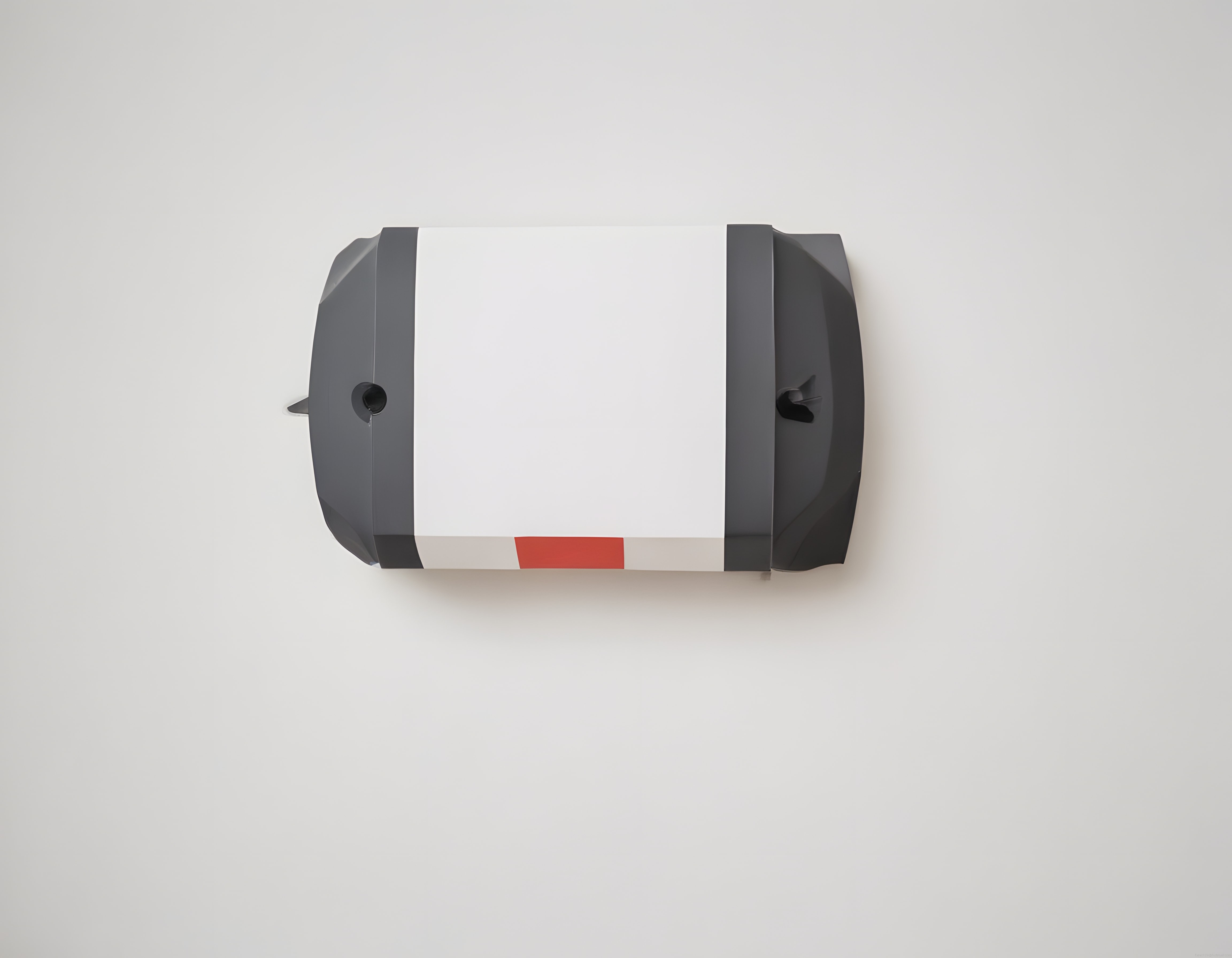 Minimalist Beyaz Gri Tasarımlı Geleceğin Otonom Elektrikli Konsept Aracı