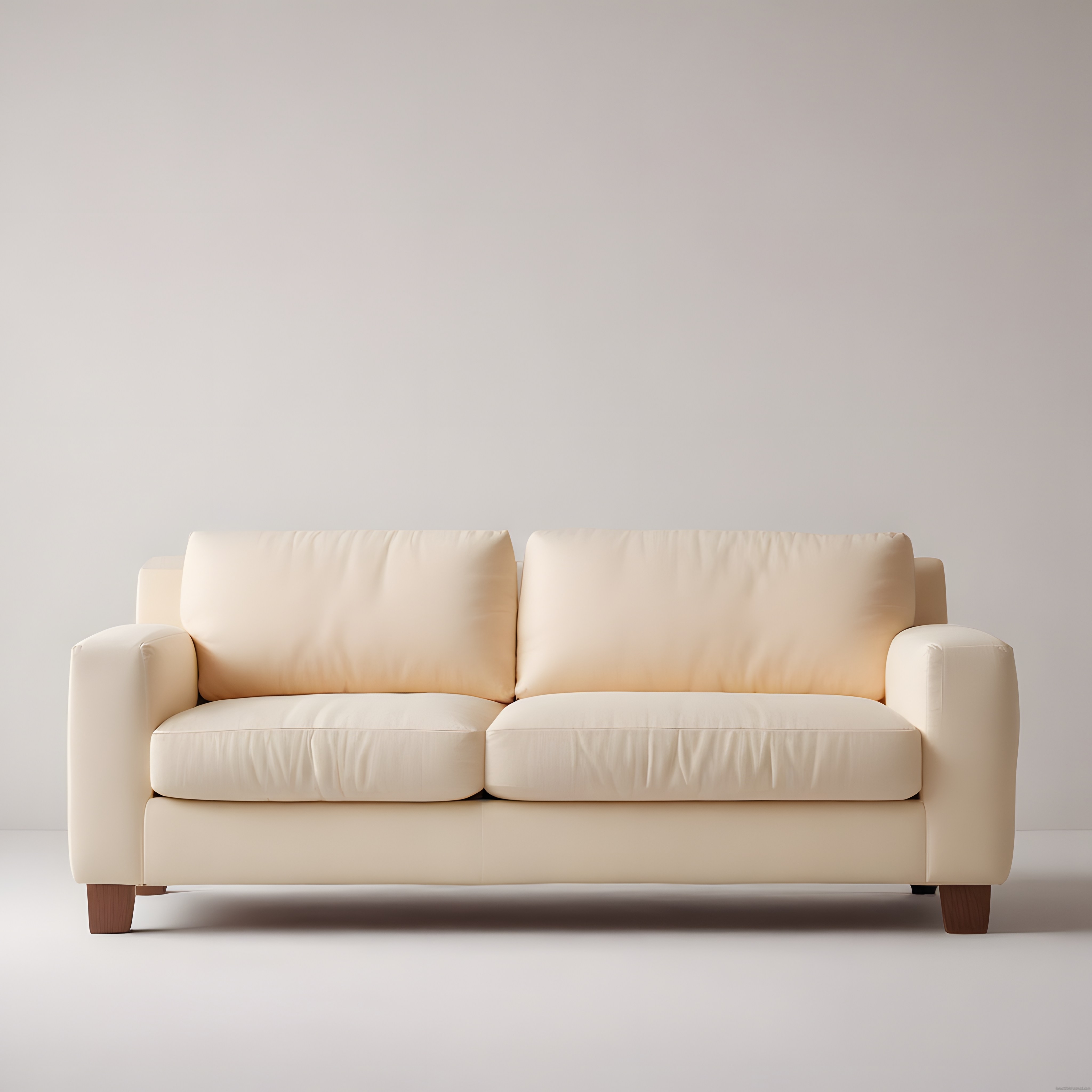 Minimalist Beyaz İkili Koltuk ile Sade ve Modern Ev Dekorasyonu