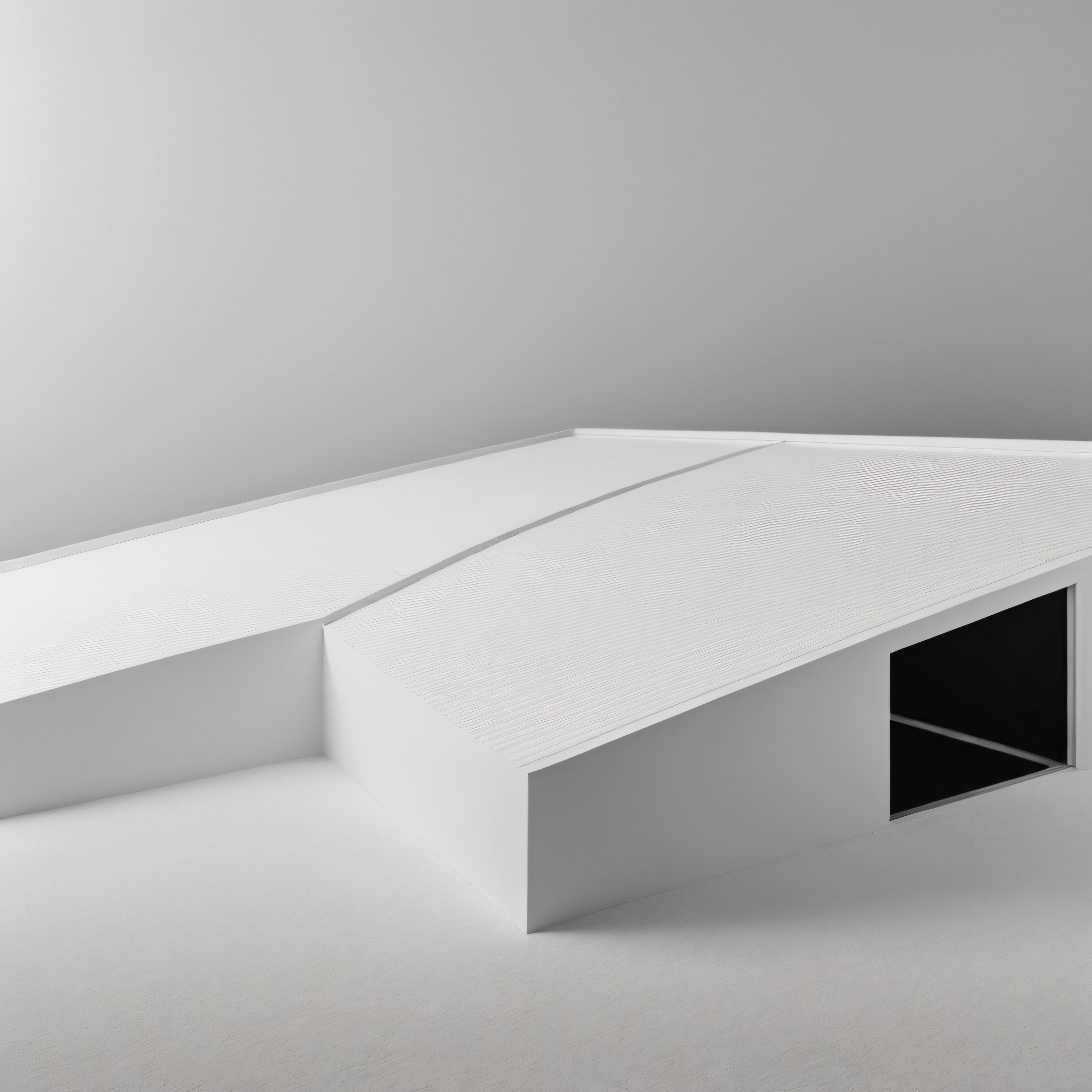 Minimalist Beyaz Mimarlık: Modern Geometrik Yapı ve Sade Çizgilerin Uyumu