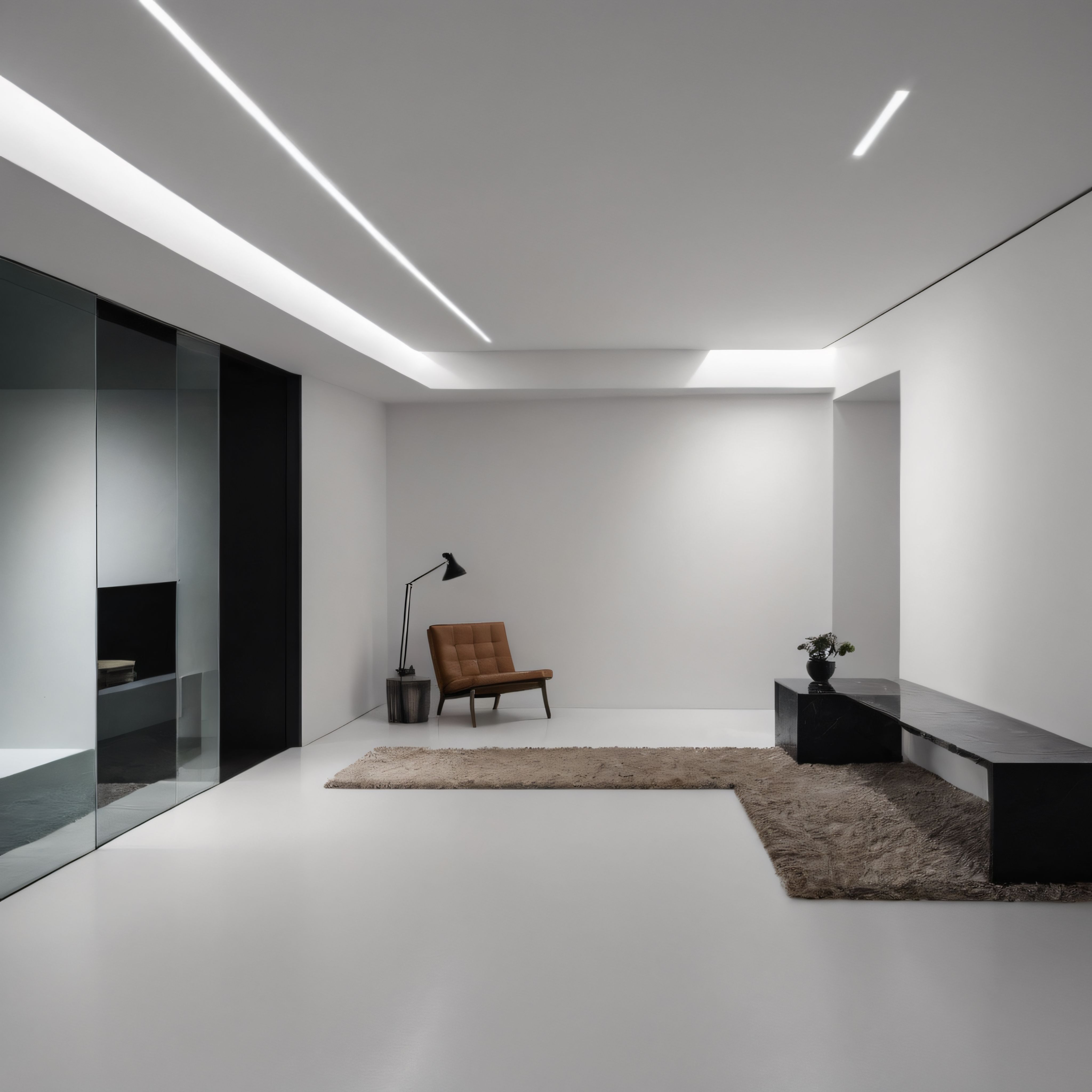 Minimalist Beyaz Salon Tasarımı: Sade ve Modern Yaşam Alanı Dekorasyonu