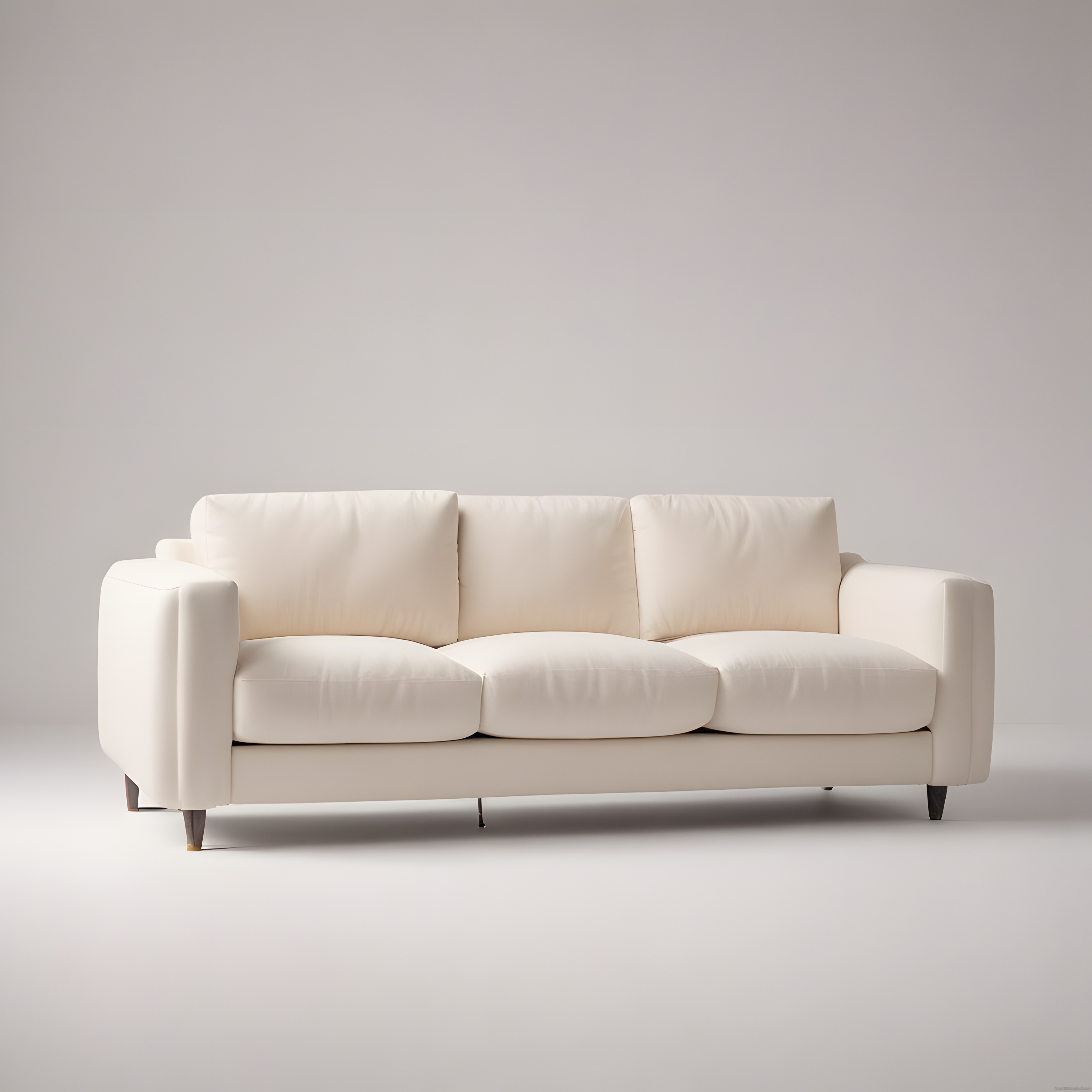 Minimalist Beyaz Üçlü Kanepe ve Modern Ev Dekorasyonu Fikirleri