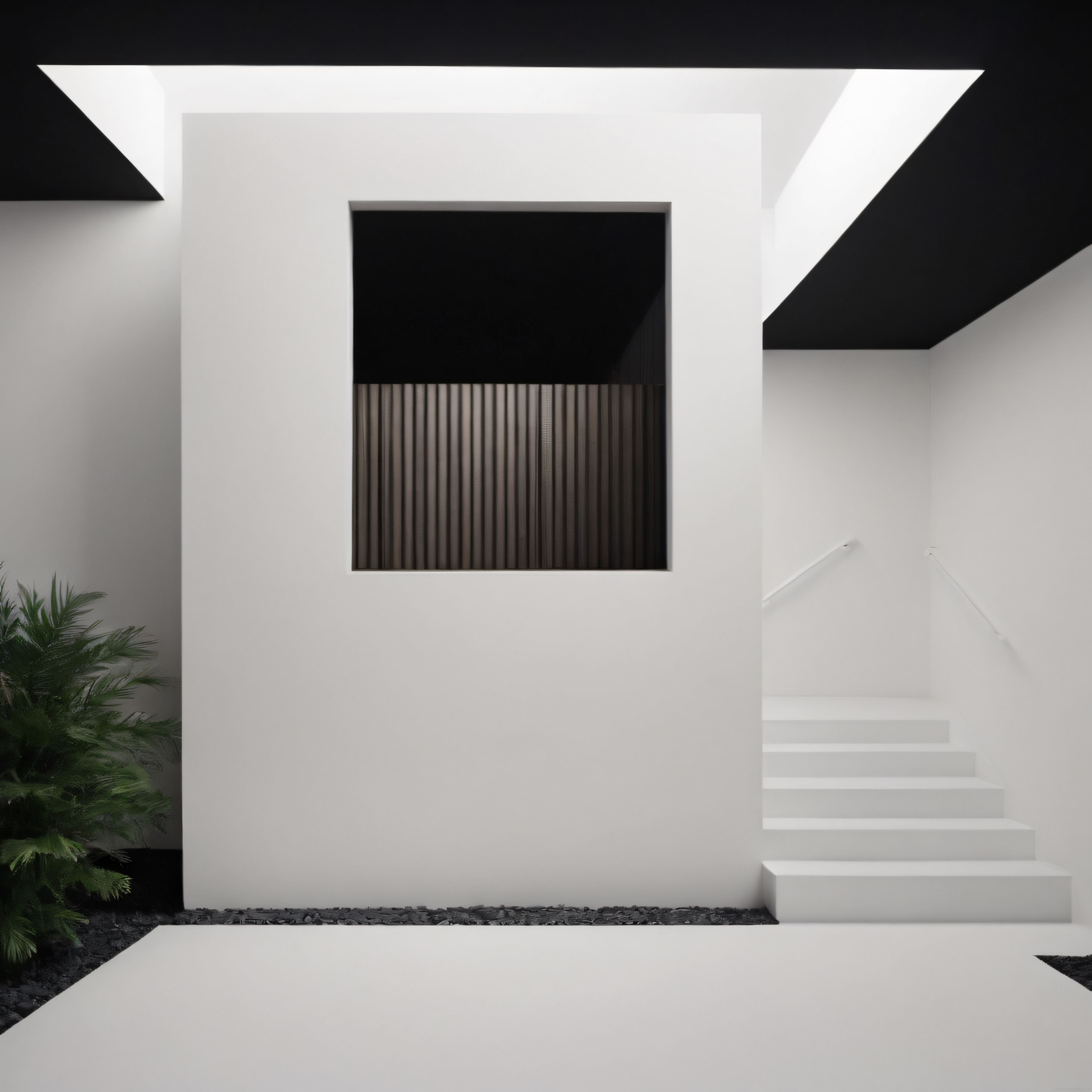Minimalist iç mekan tasarımında ışık, gölge ve geometrik formların dansı