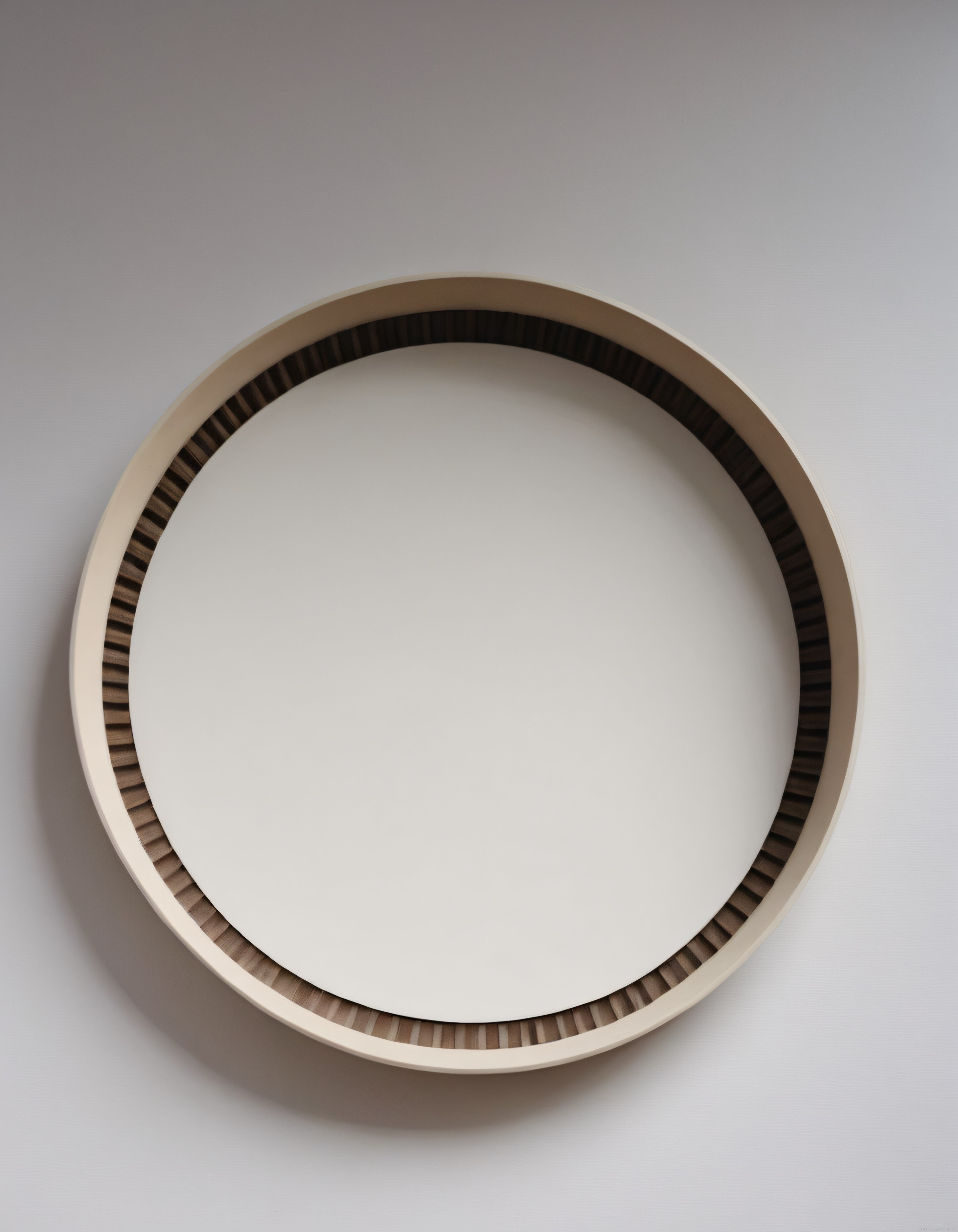 Minimalist Katmanlı Dairesel Duvar Dekoru ve Modern Soyut Sanat Objesi