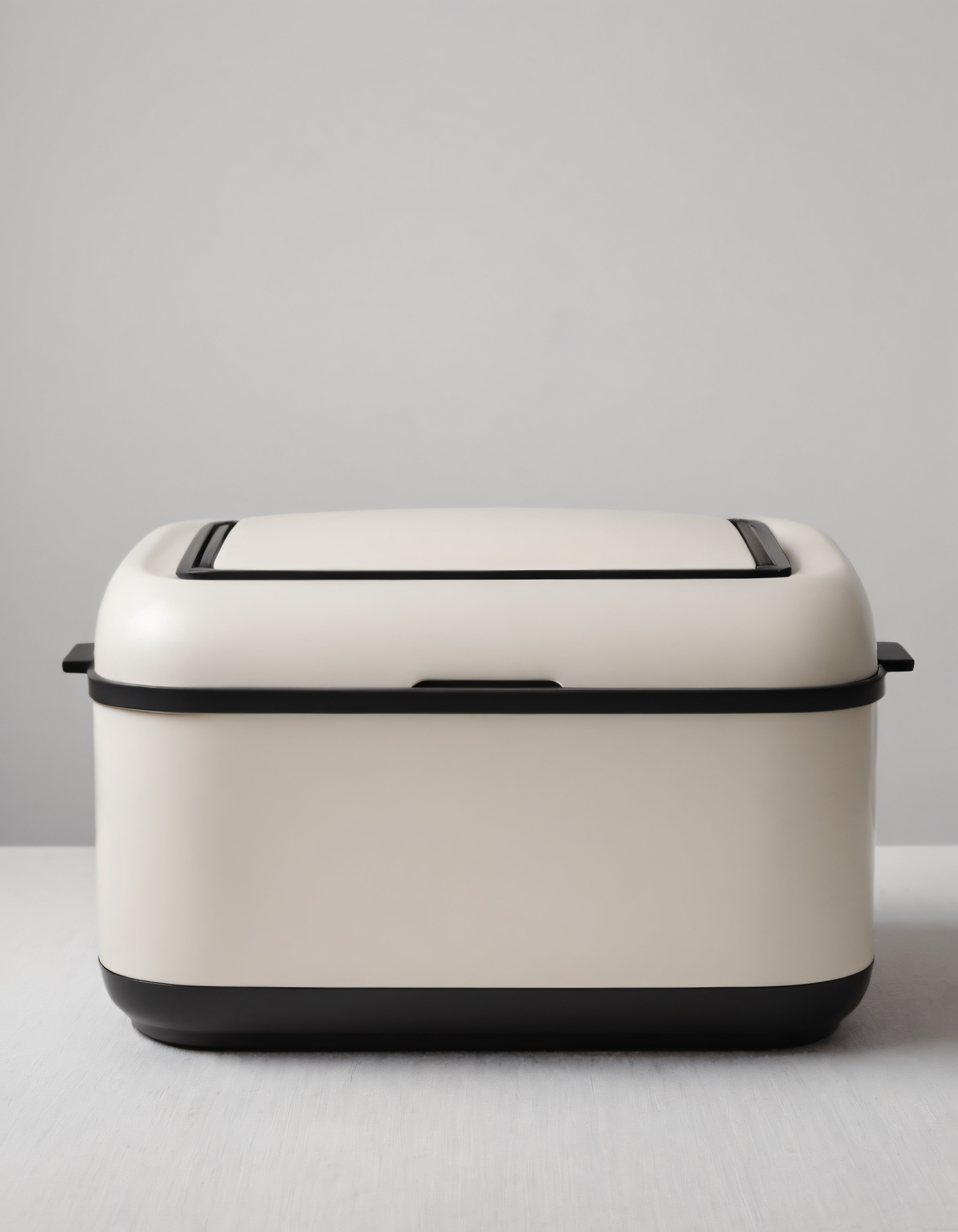 Minimalist Krem Tost Makinesi: Modern Mutfak Elektrikli Ekmek Kızartma Makinesi