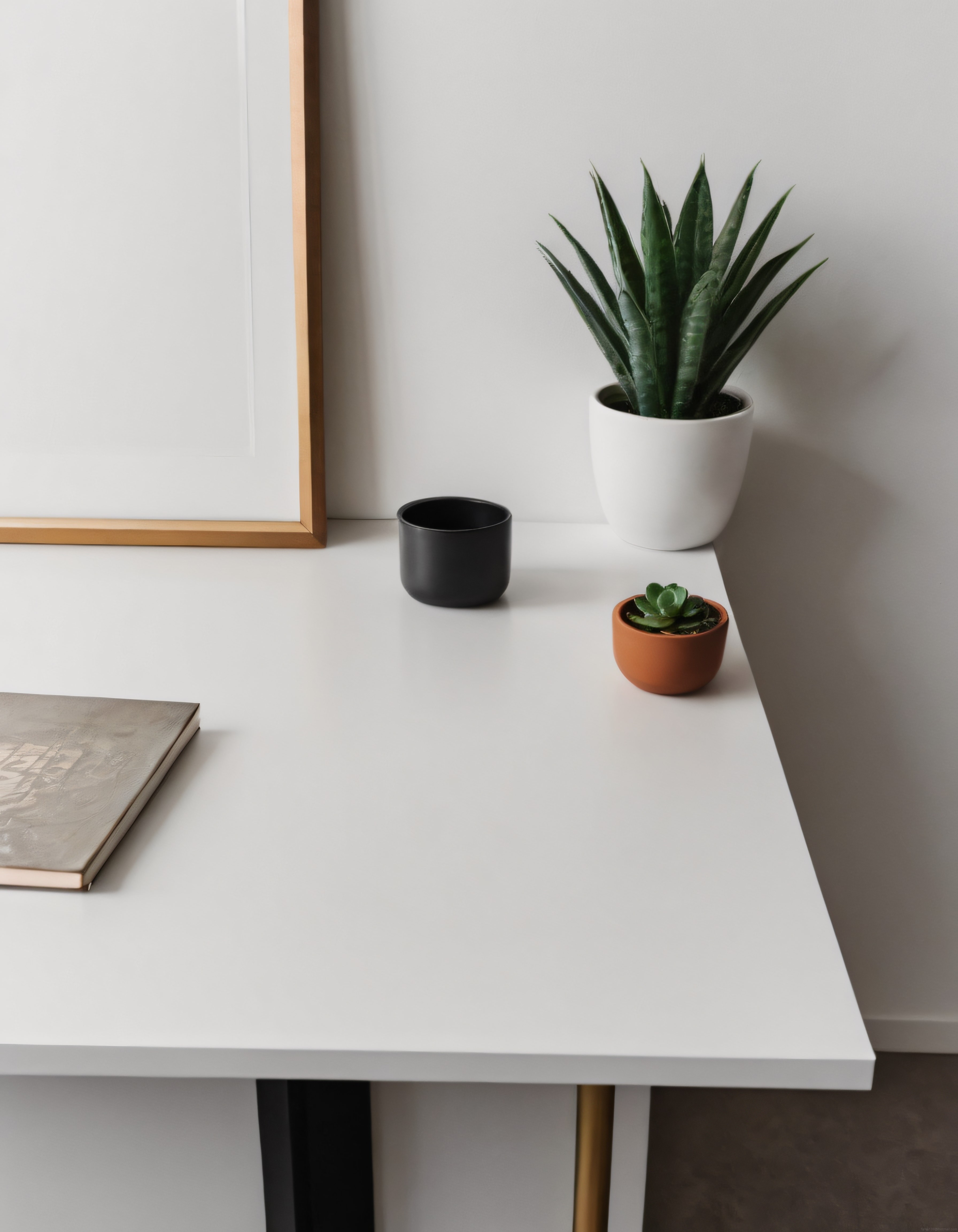 Minimalist Masa Düzeni ve Modern İç Mekan Dekorasyon Detayları