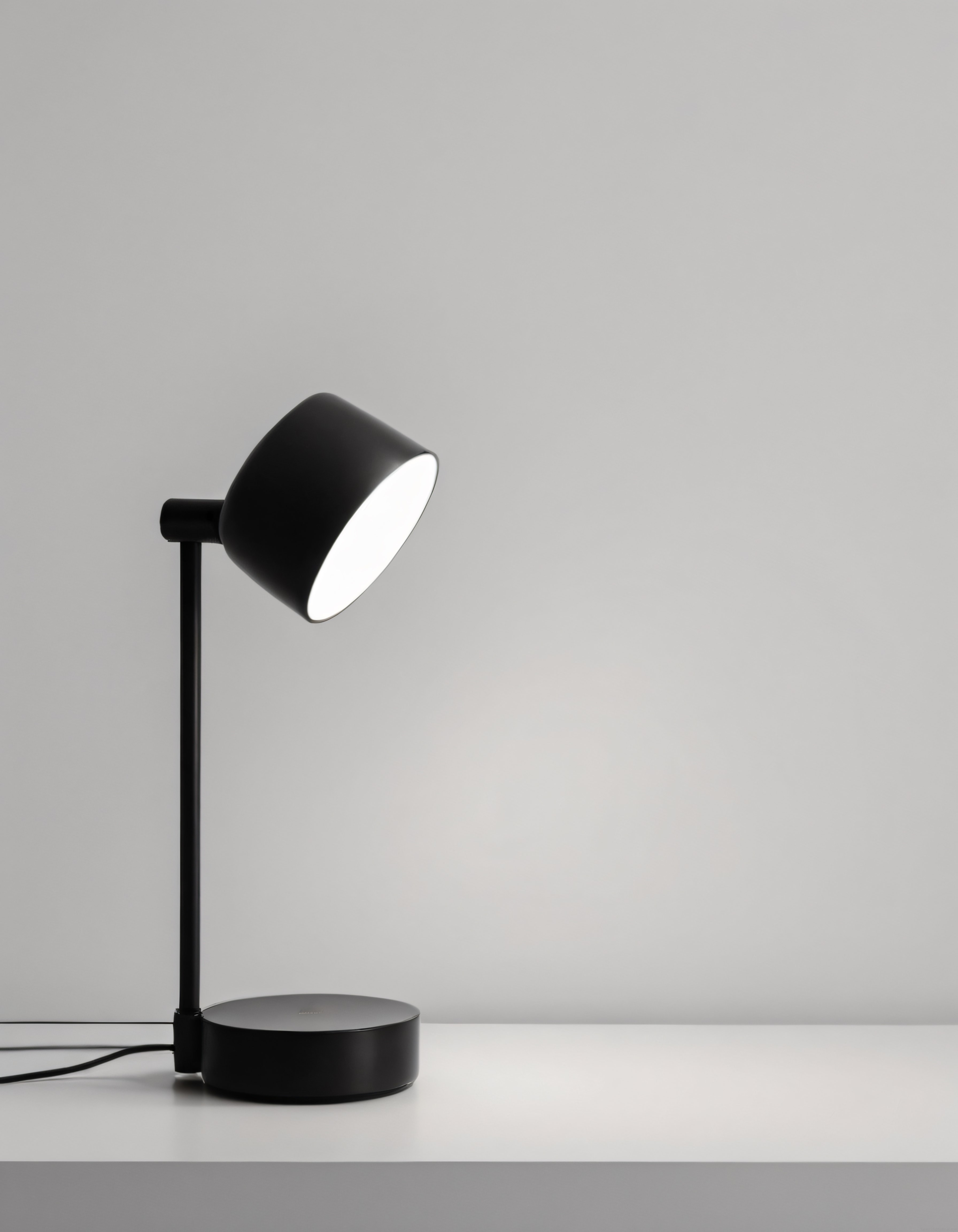 Minimalist Siyah Masa Lambası: Modern ve Fonksiyonel Aydınlatma