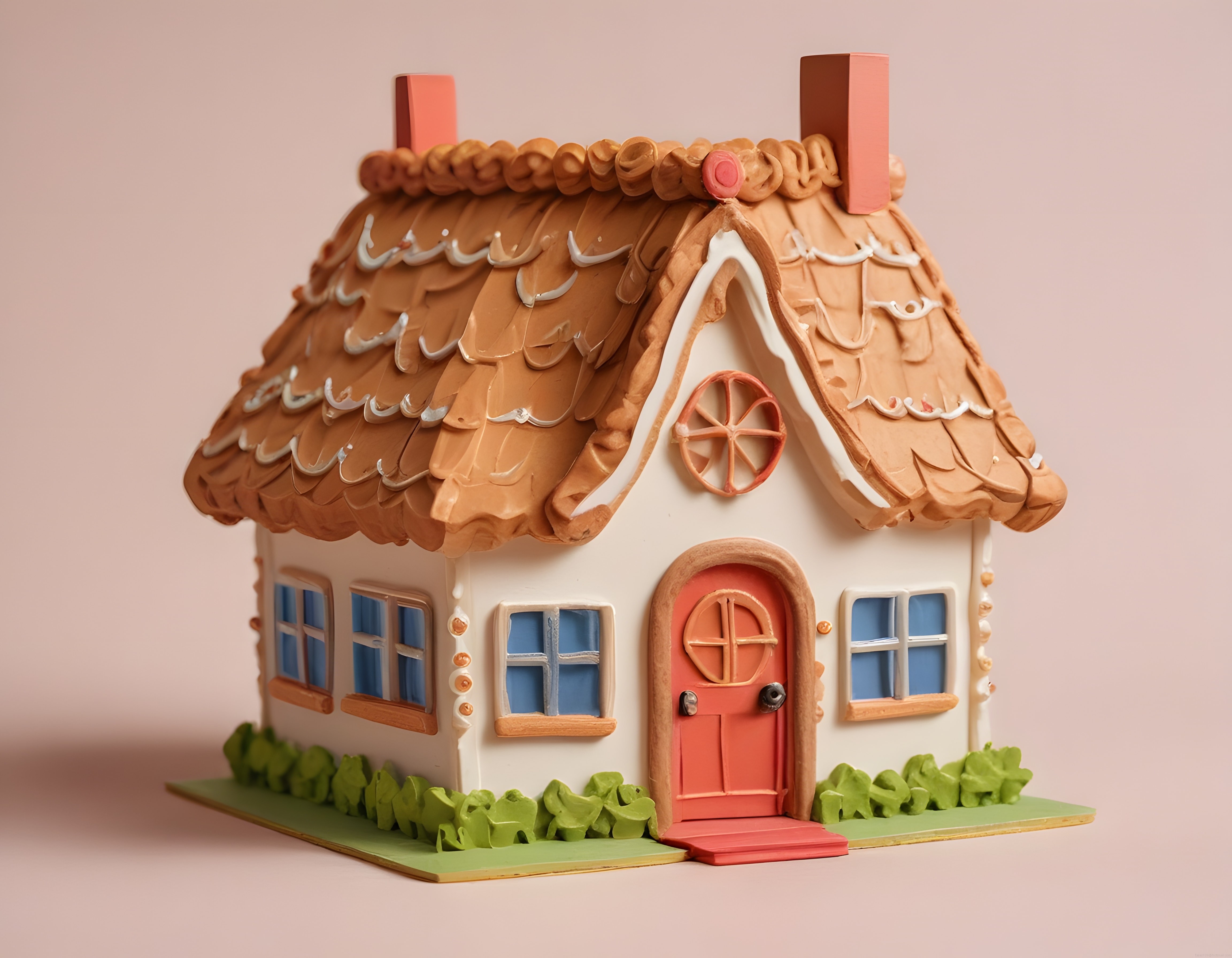 Minyatür Masal Evi: Sevimli El Yapımı Dekoratif Ev Figürü ve Tiny House