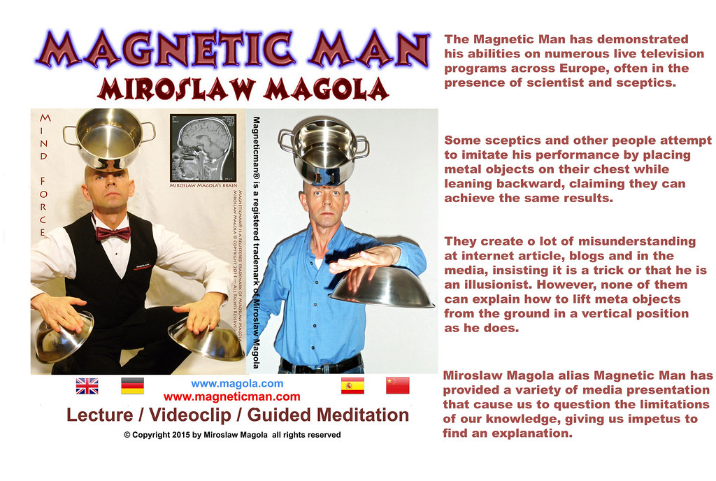 Miroslaw Magola Manyetik Adam Gösterisi ve Zihin Gücü Performansı