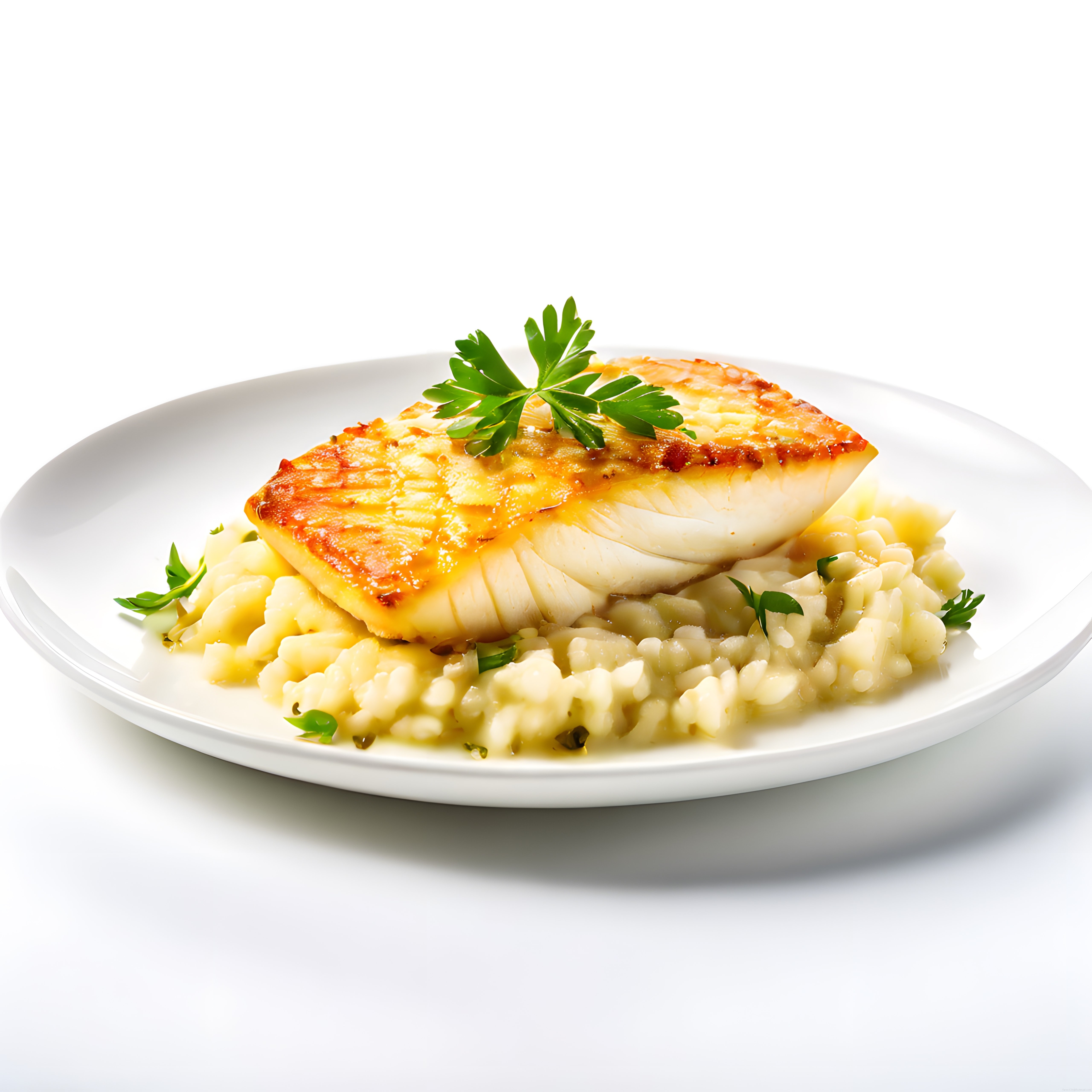Misafir Sofralarına Yakışan Izgara Balık Fileto ve Kremalı Risotto