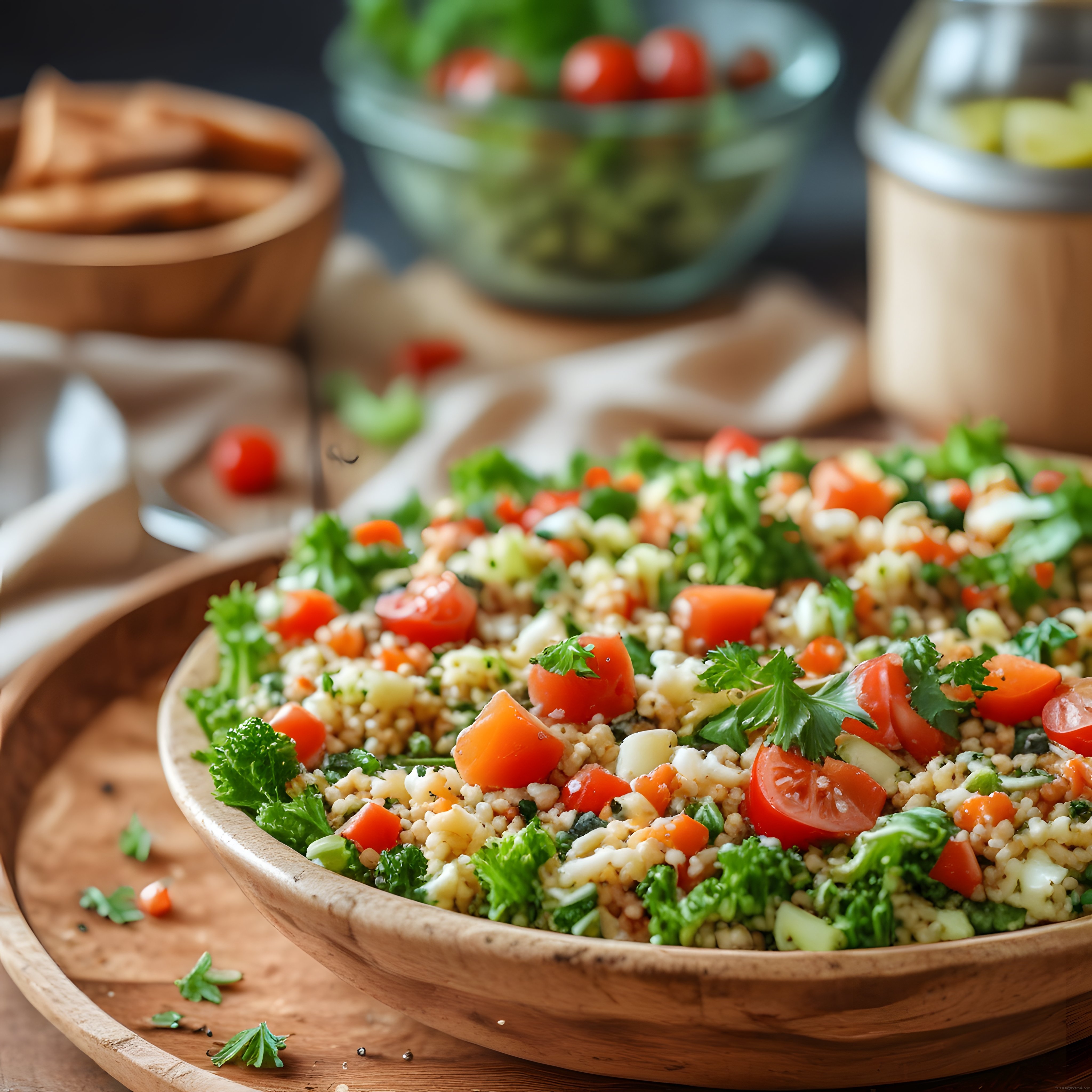 Misafir Sofralarına Yakışan Renkli ve Besleyici Kinoa Salatası